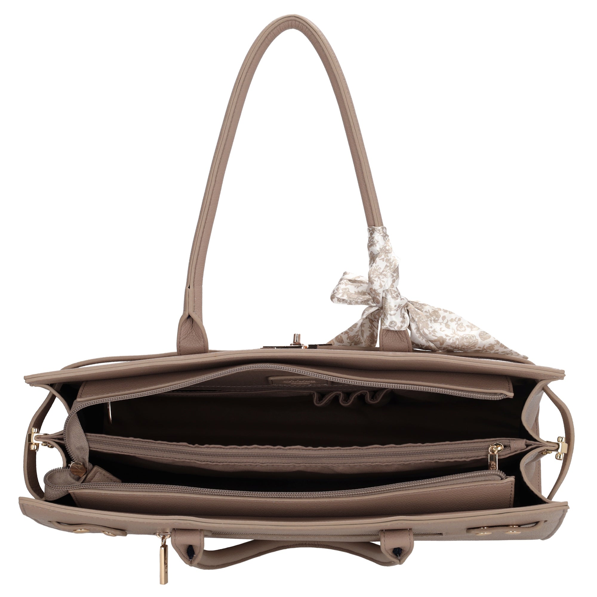 The Hamptons Laptoptasche 15.6 Zoll Helltaupe