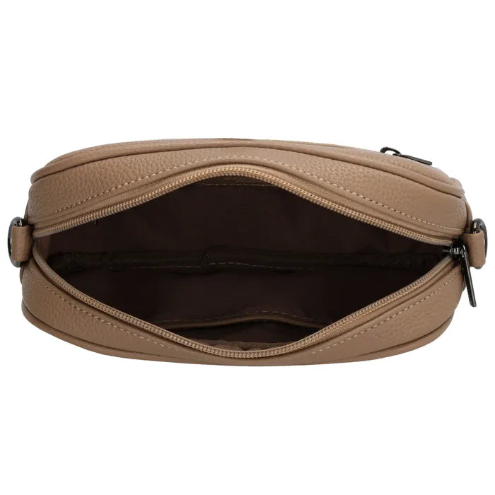 Mulberry Street - Crossbody Tasche S Taupe