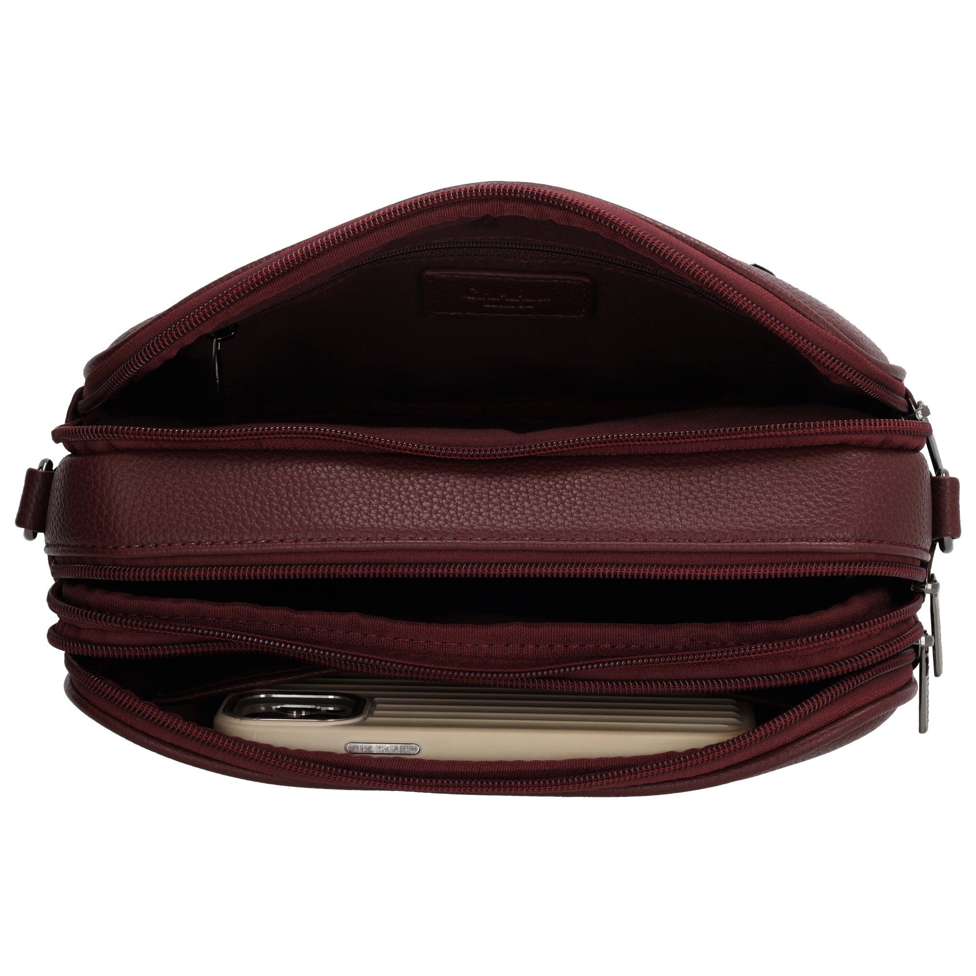Mulberry street- crossbodytas bordeaux