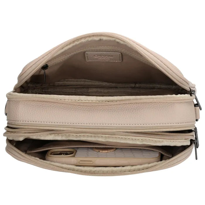 Mulberry Street - Crossbody Tasche M Beige