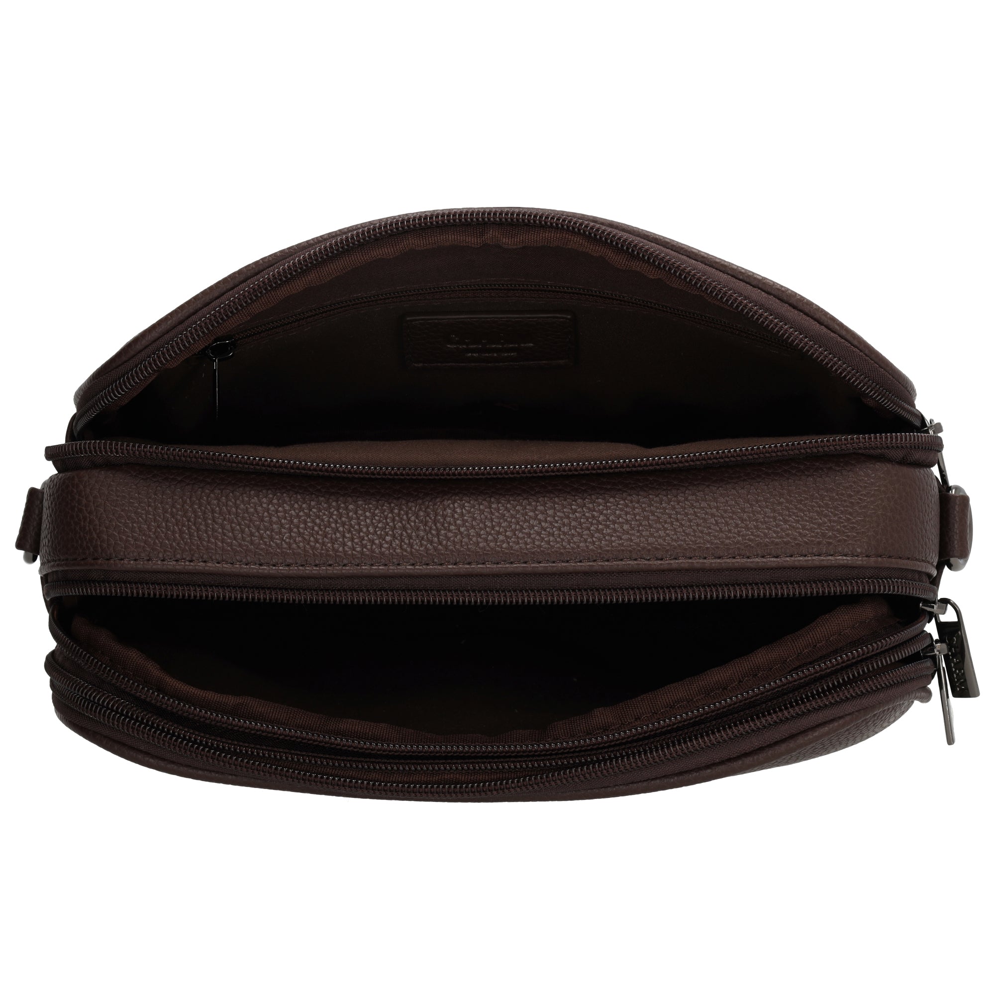 Mulberry street- crossbodytas donkerbruin