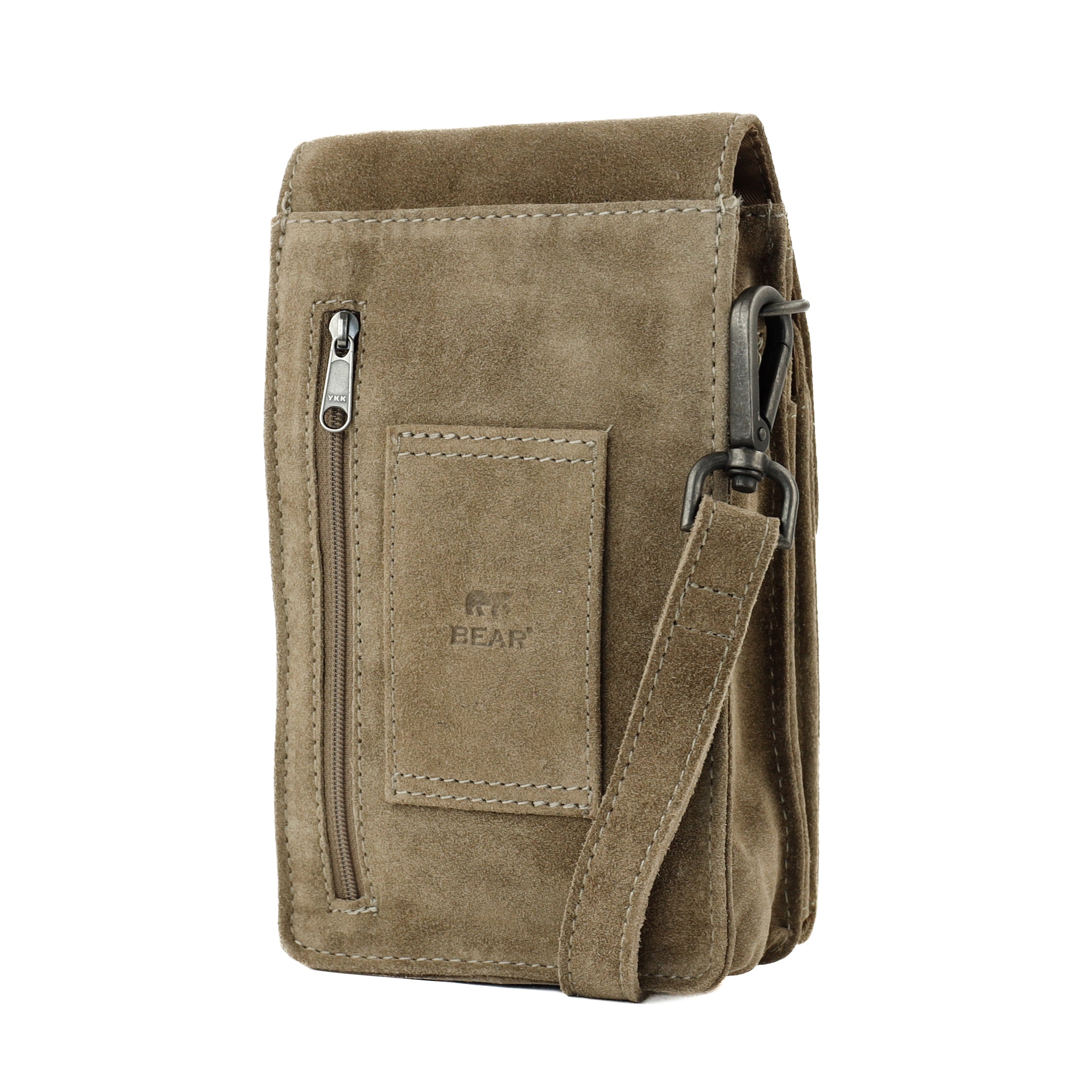 Velours Umhängetasche 'Robbie' 2.0 Taupe