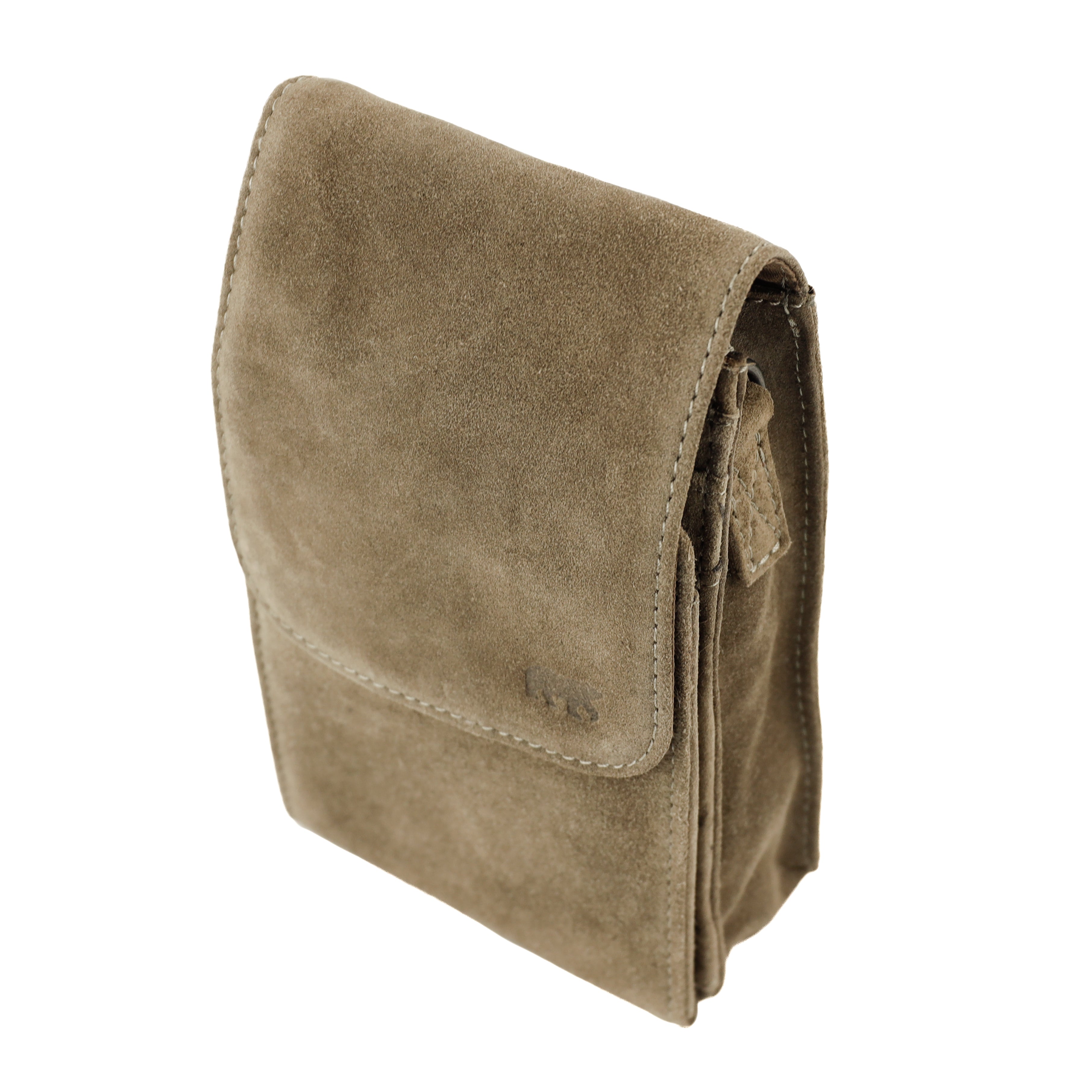 Velours Umhängetasche 'Robbie' 2.0 Taupe