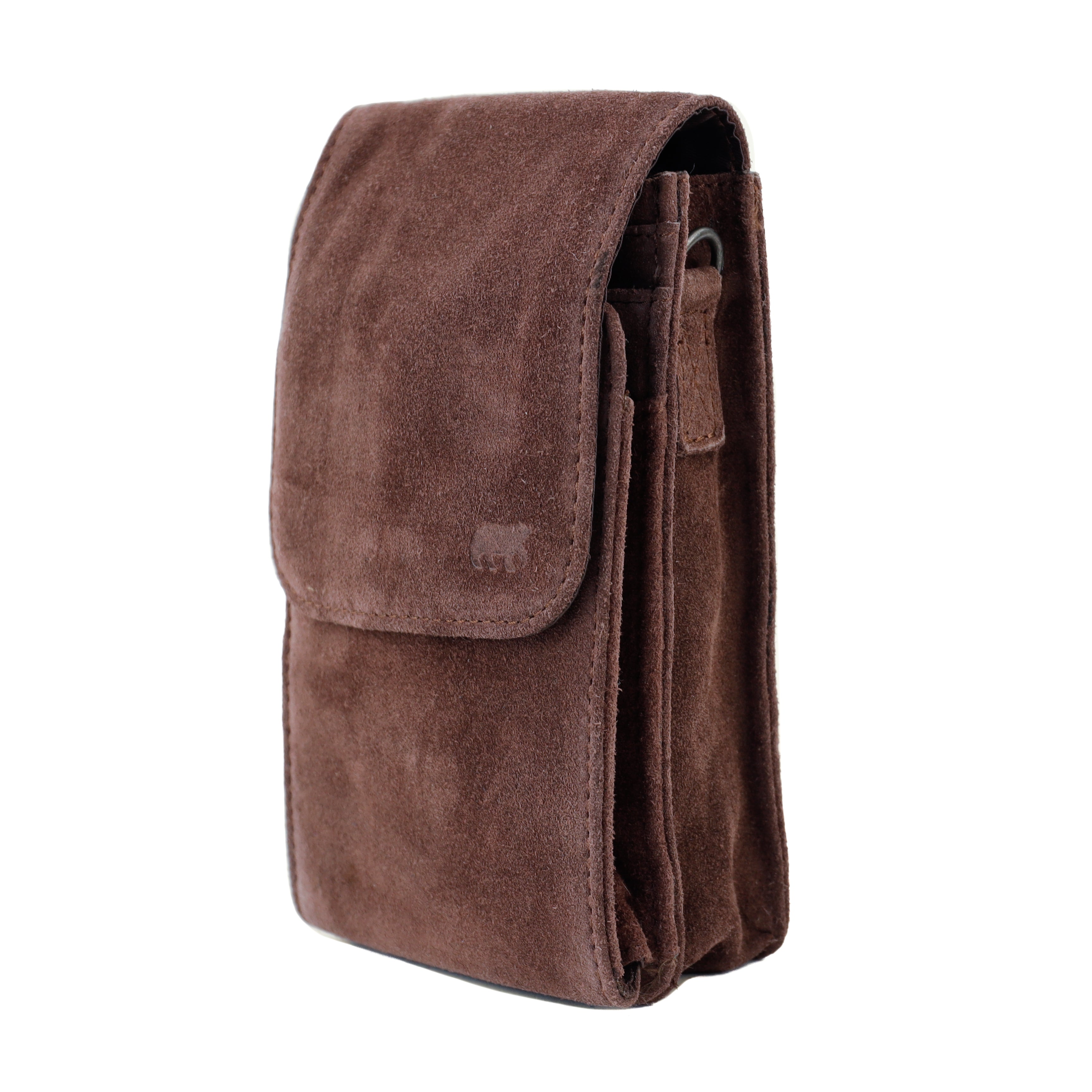 Velours Umhängetasche 'Robbie' 2.0 Choco