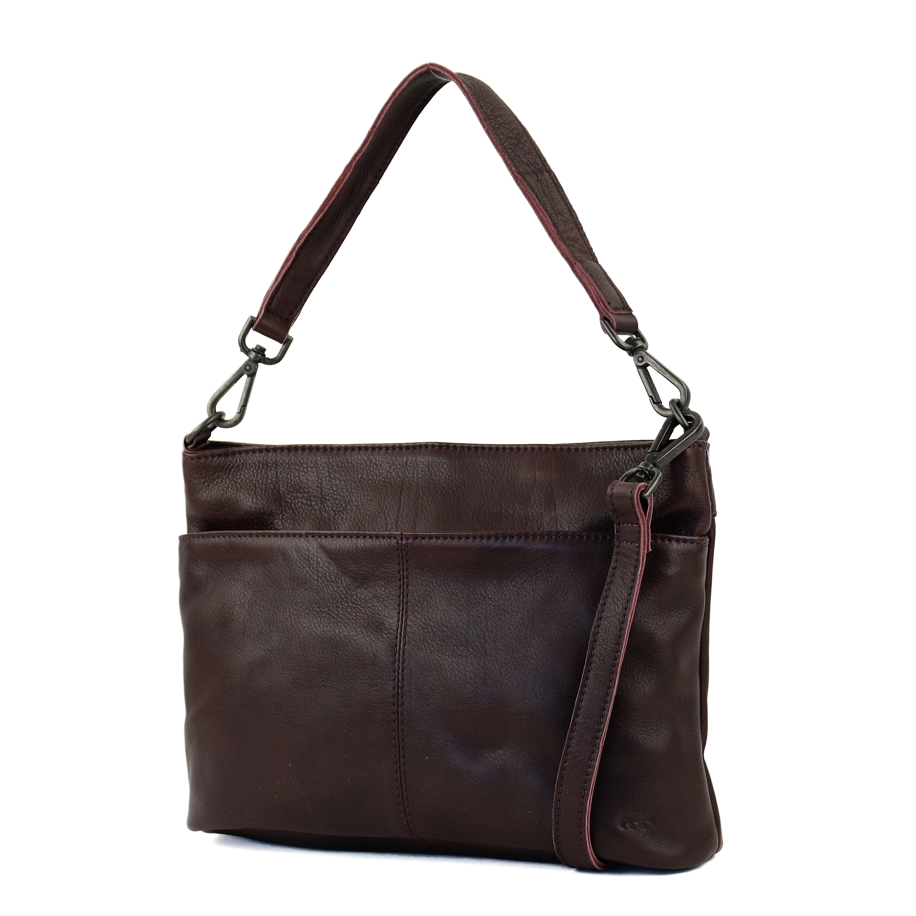 Hand-/Umhängetasche 'Angelica' cognac - CP 1536