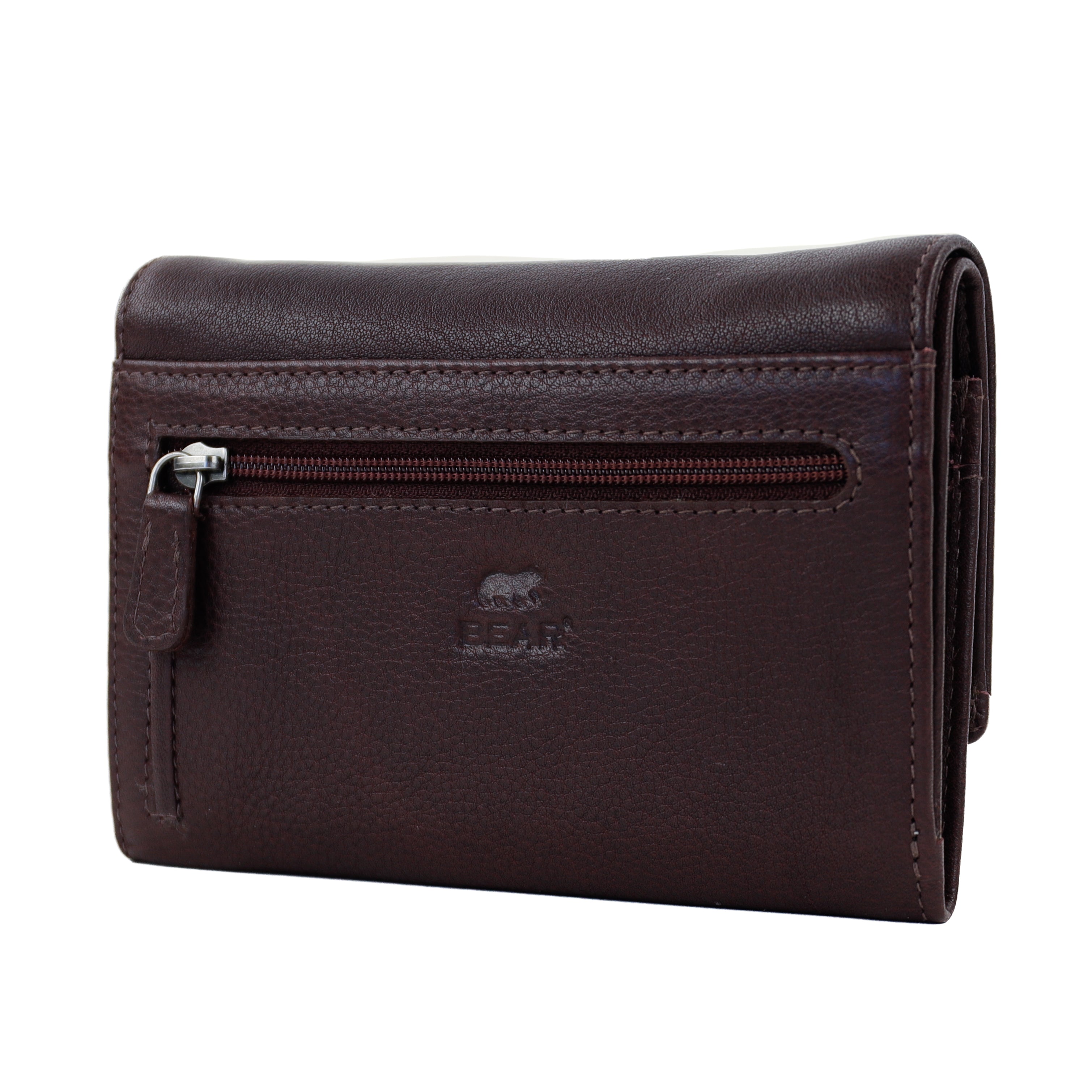 RFID Geldbörse mit Überschlag 'Sweety' Bordeaux