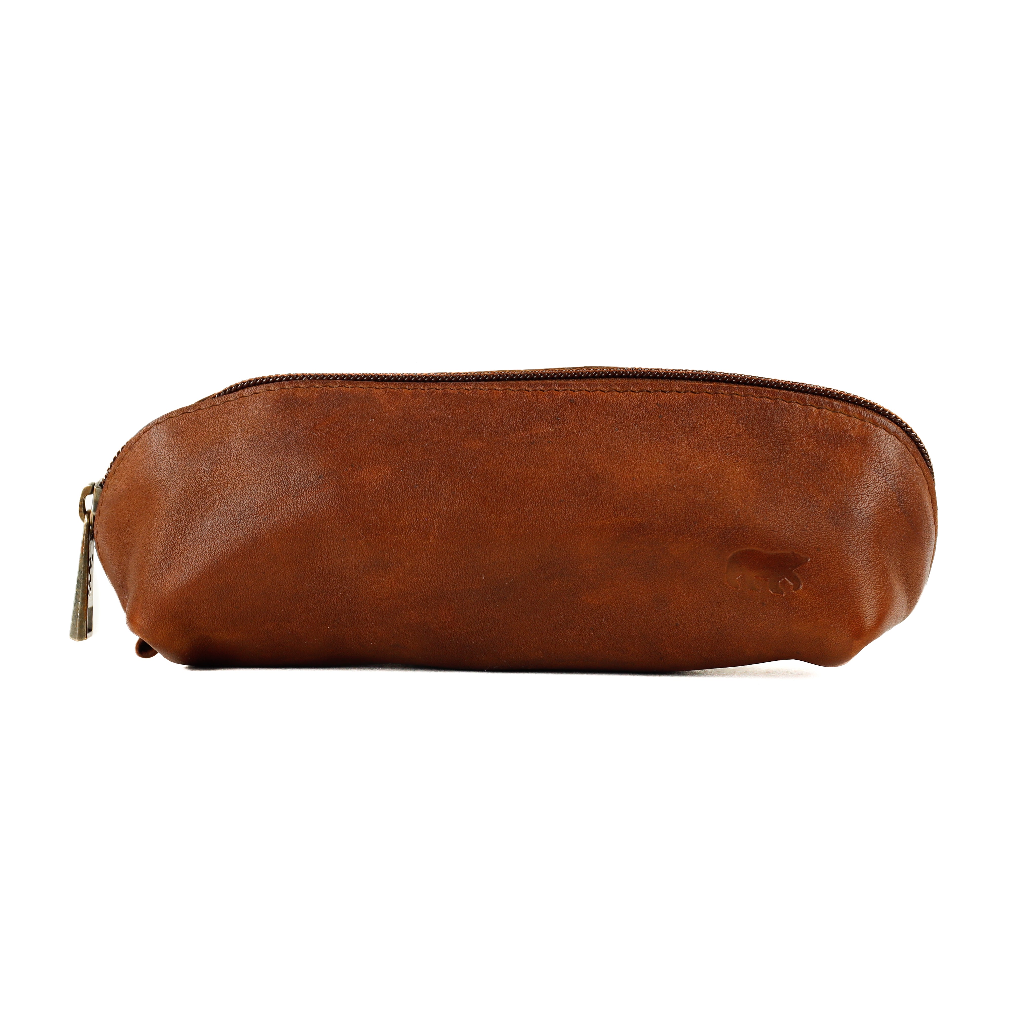 Federmäppchen „Tomas“ Cognac