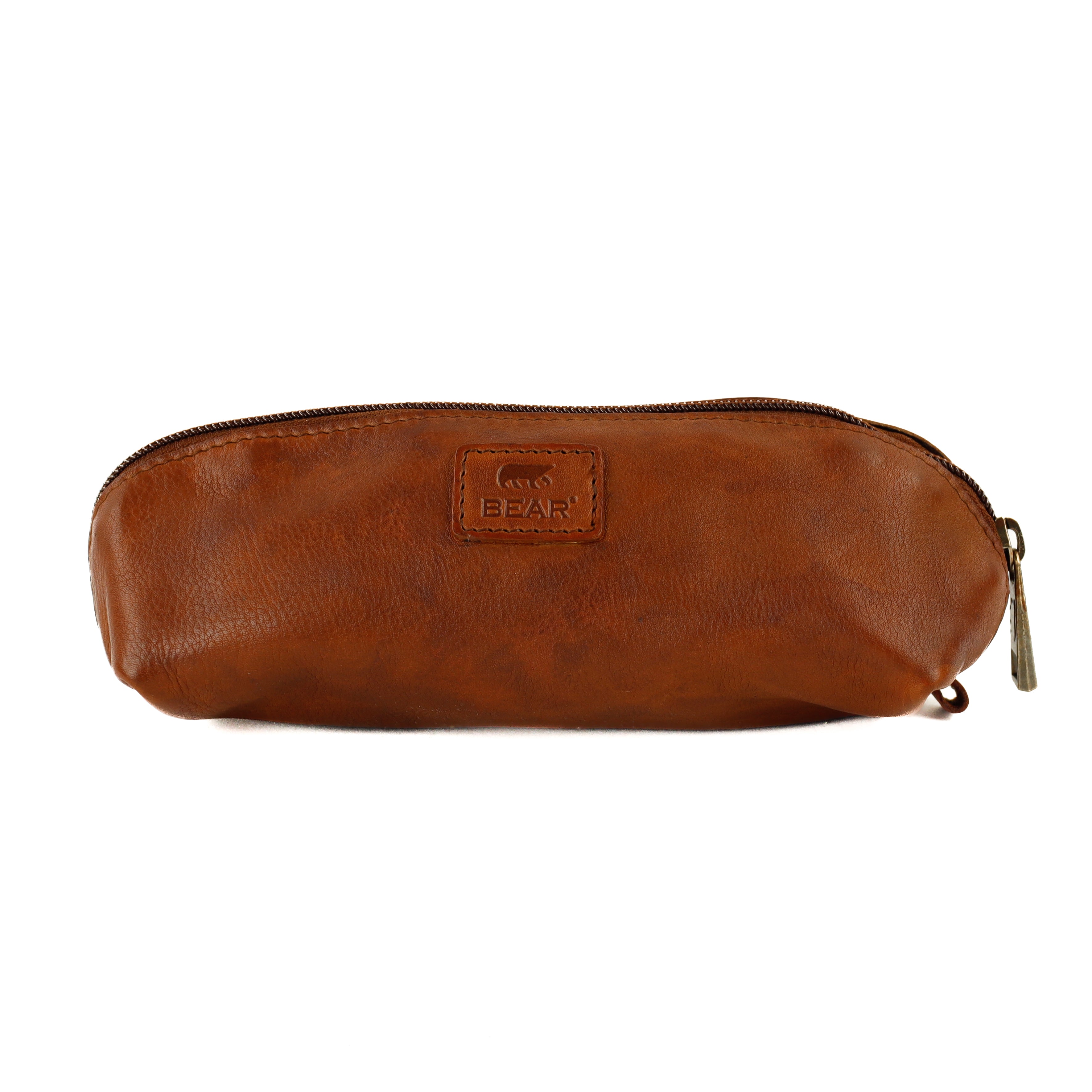 Federmäppchen „Tomas“ Cognac