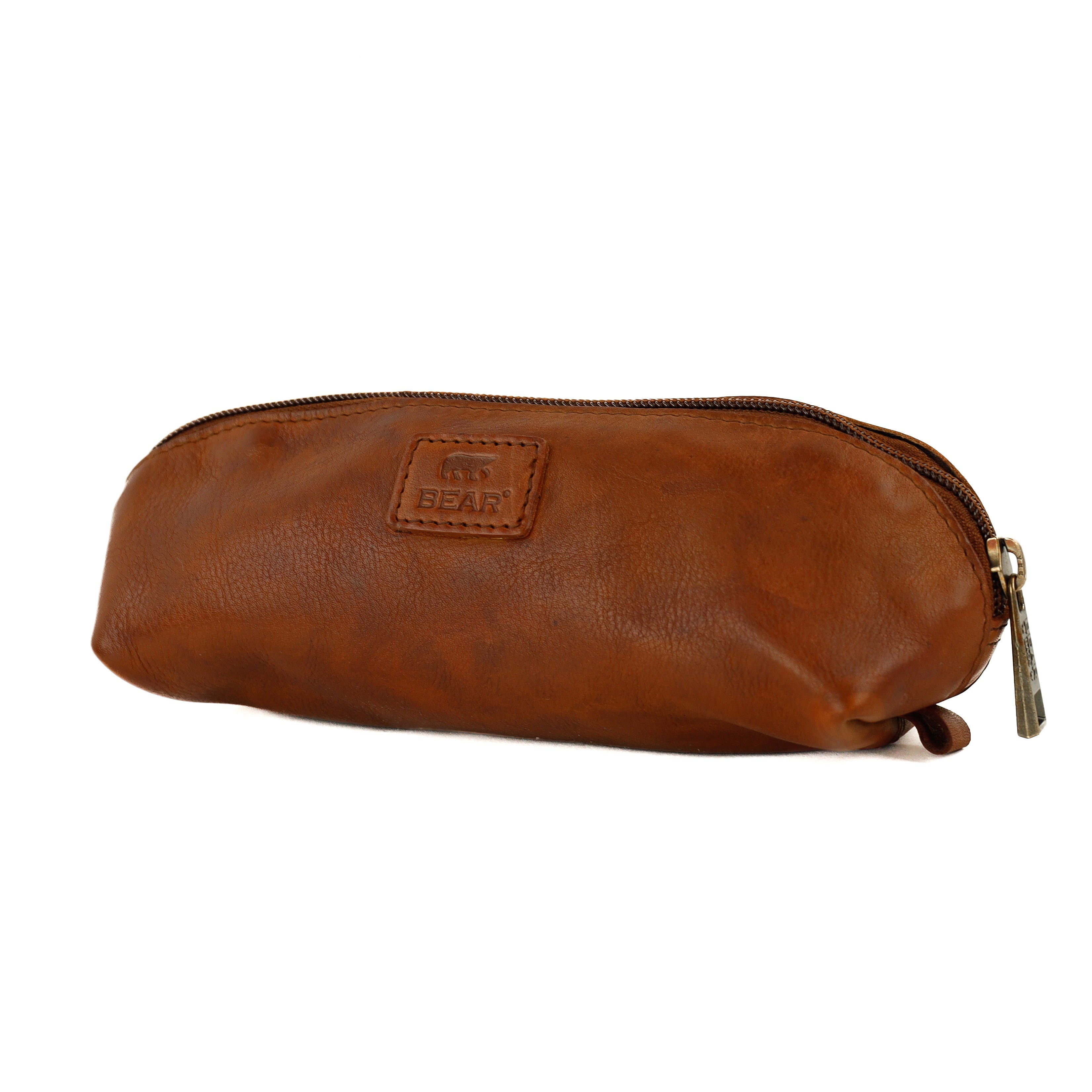 Federmäppchen „Tomas“ Cognac
