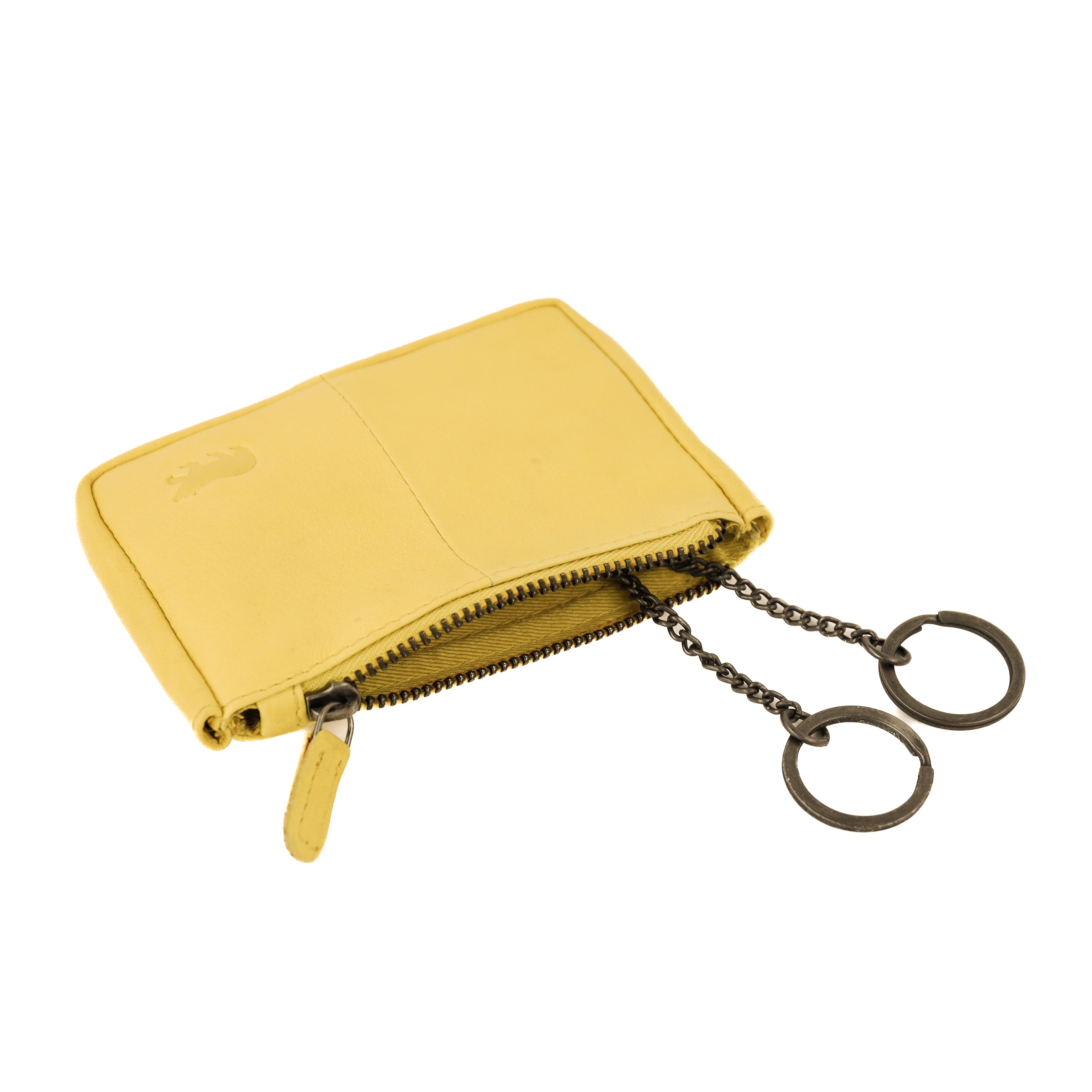 Sleuteletui 'Lyla' butter yellow