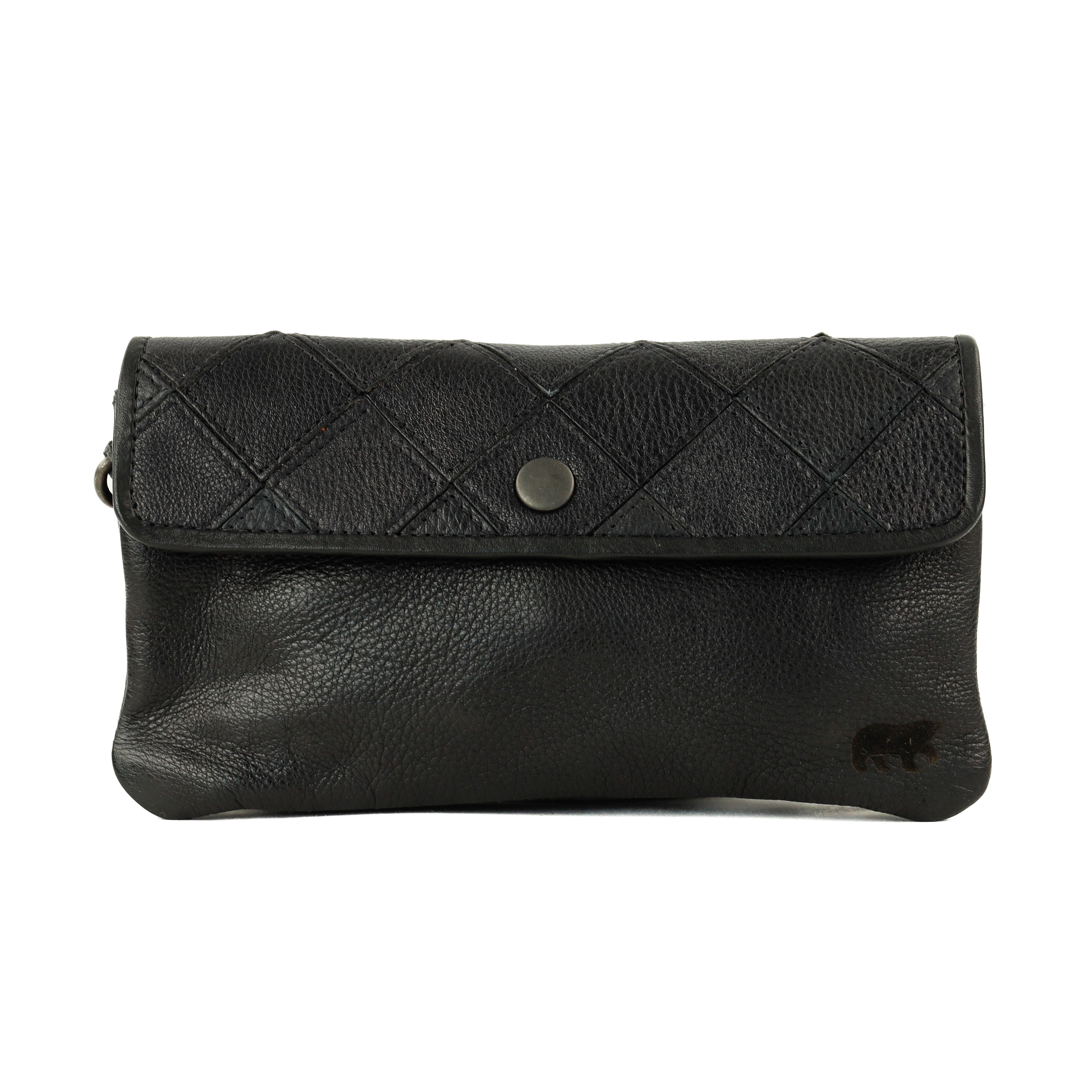 Clutch/Mini-Umhängetasche „Valentina“ schwarz