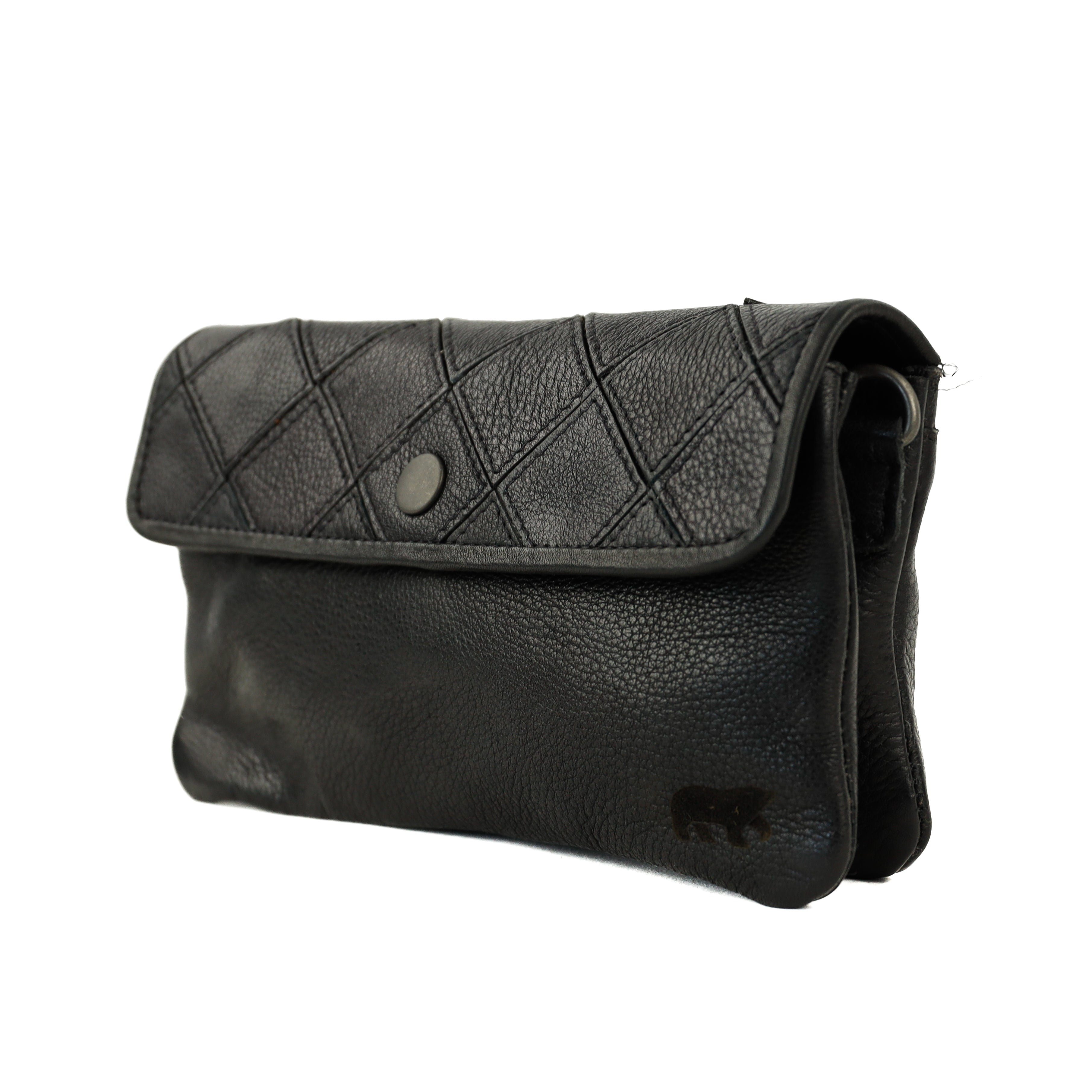 Clutch/Mini-Umhängetasche „Valentina“ schwarz