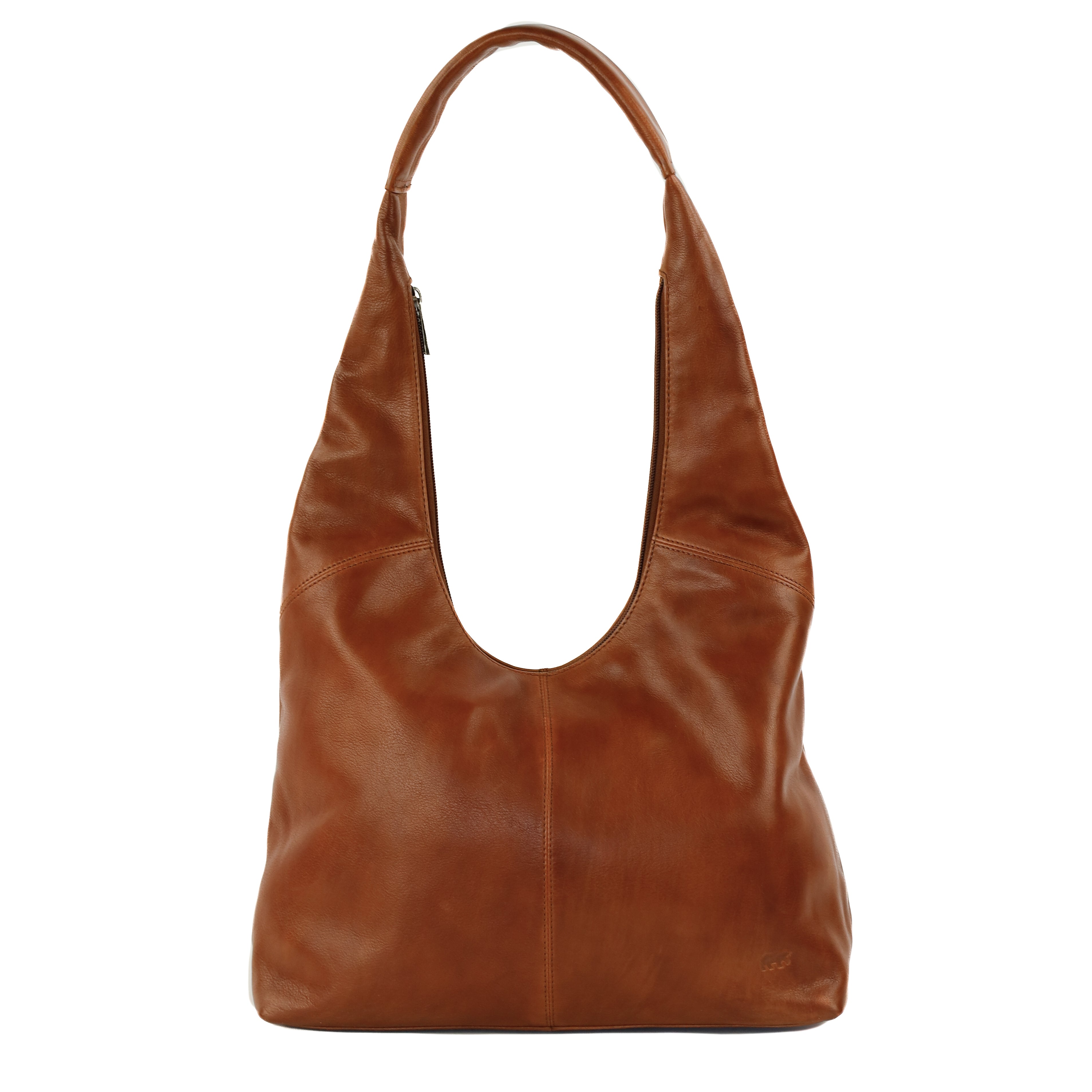 Shopper/Beuteltasche 'Pauline' Cognac