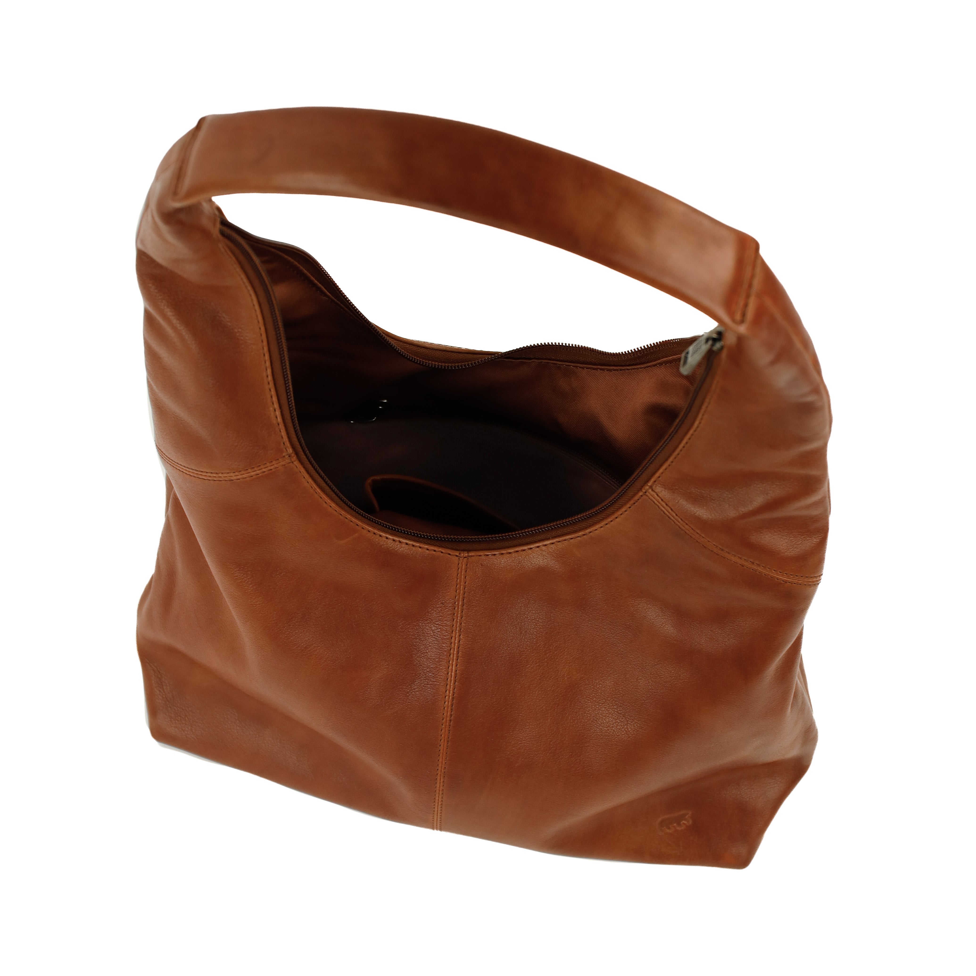 Shopper/Beuteltasche 'Pauline' Cognac