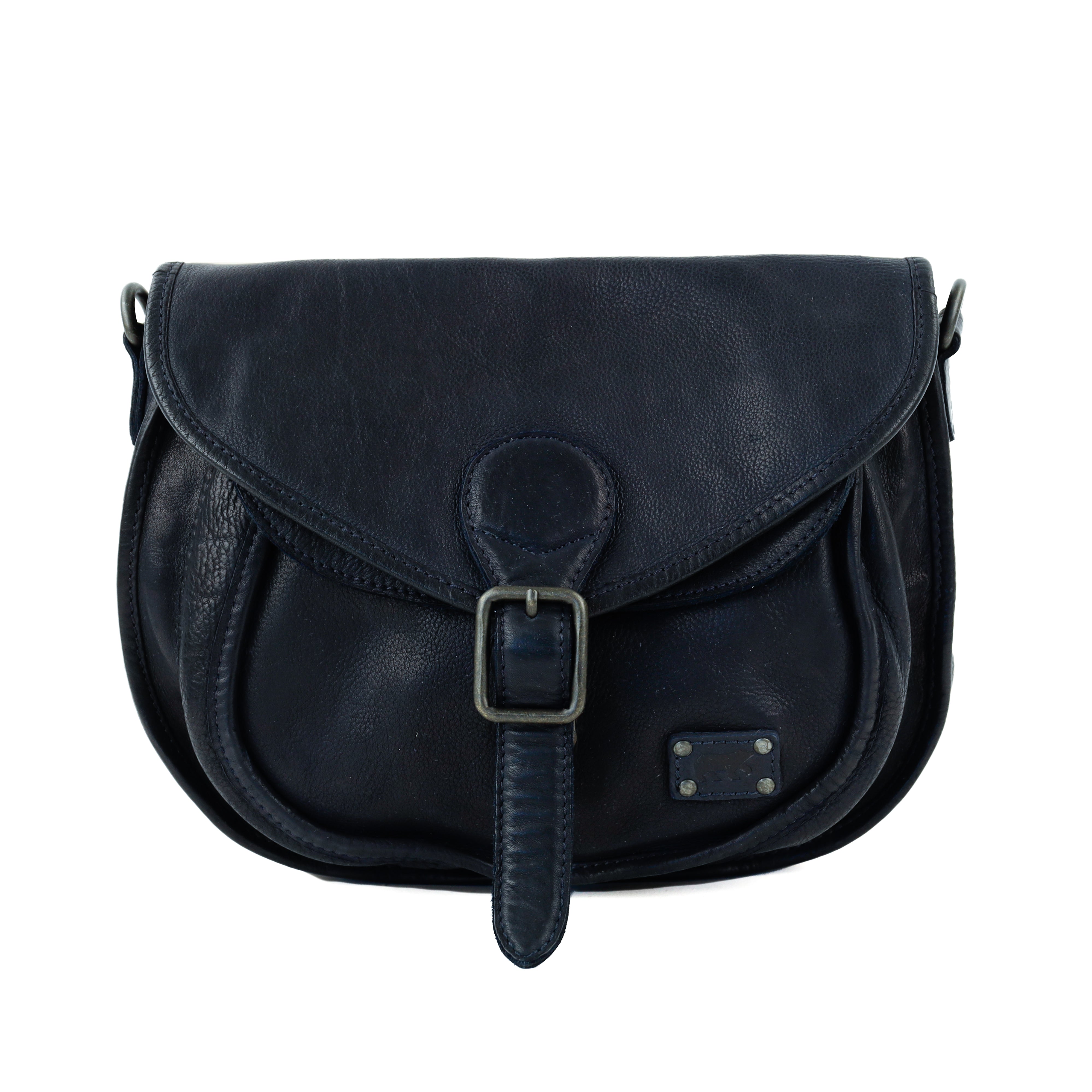 Umhängetasche mit Klappe 'Roxanne' Navy