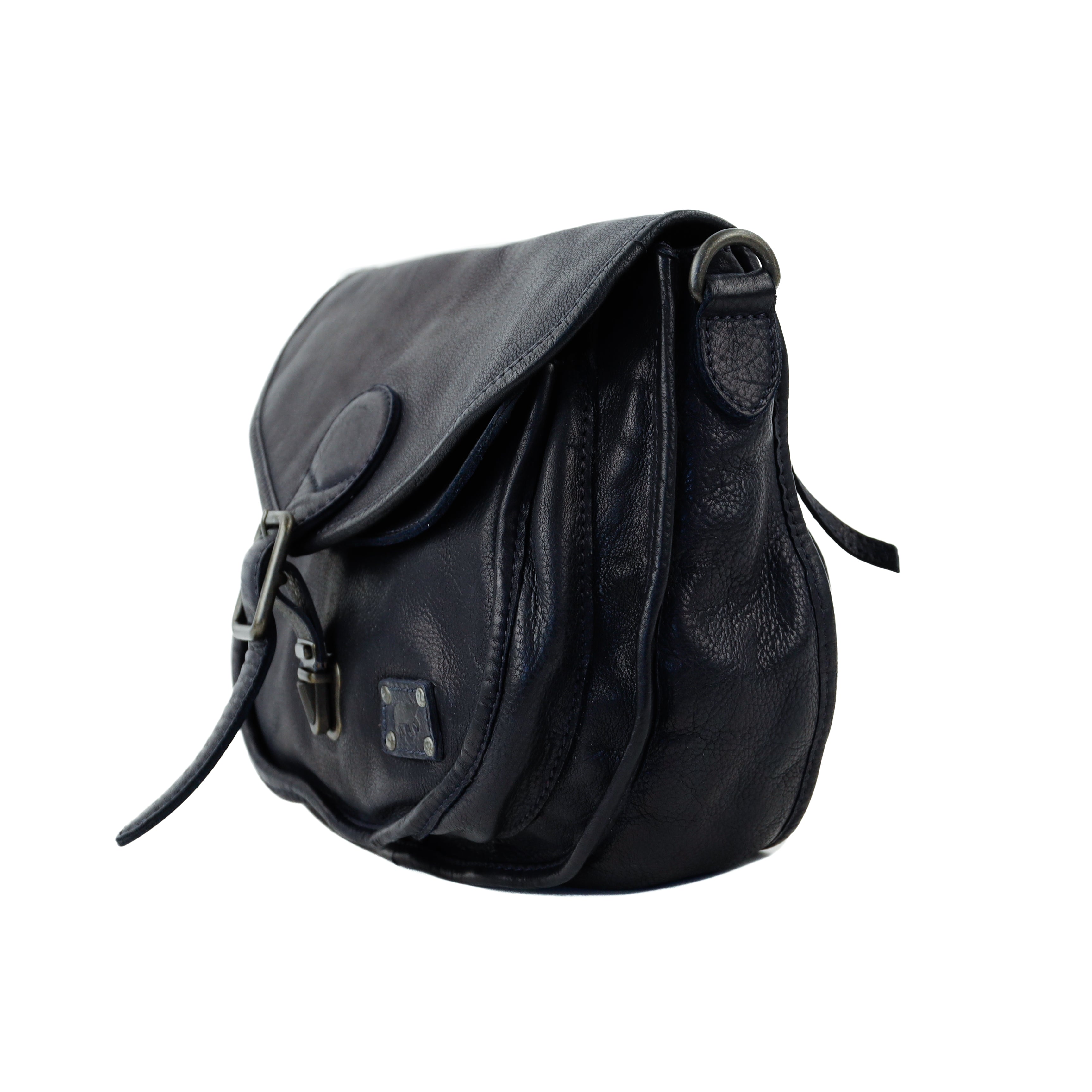 Umhängetasche mit Klappe 'Roxanne' Navy