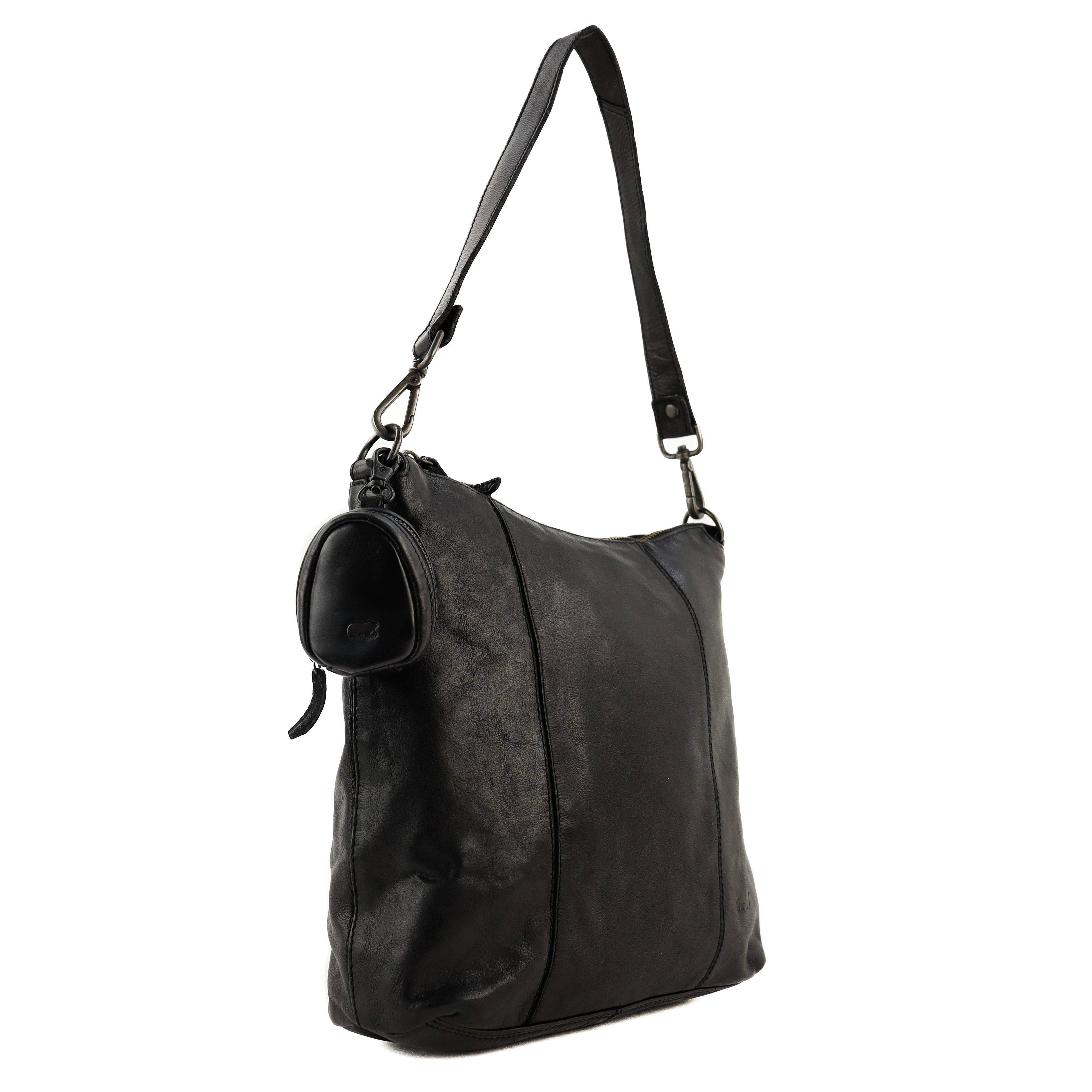 Bag Charm/Etui 'Fieke' Schwarz