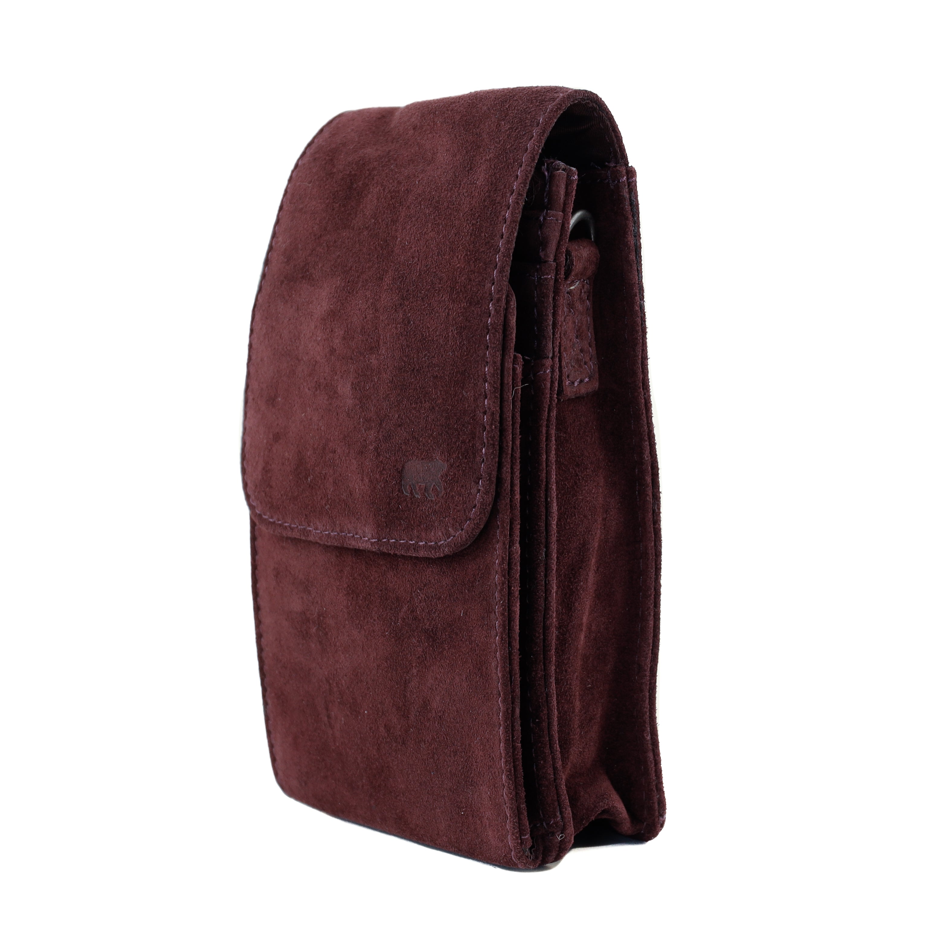 Velours Umhängetasche 'Robbie' 2.0 Bordeaux
