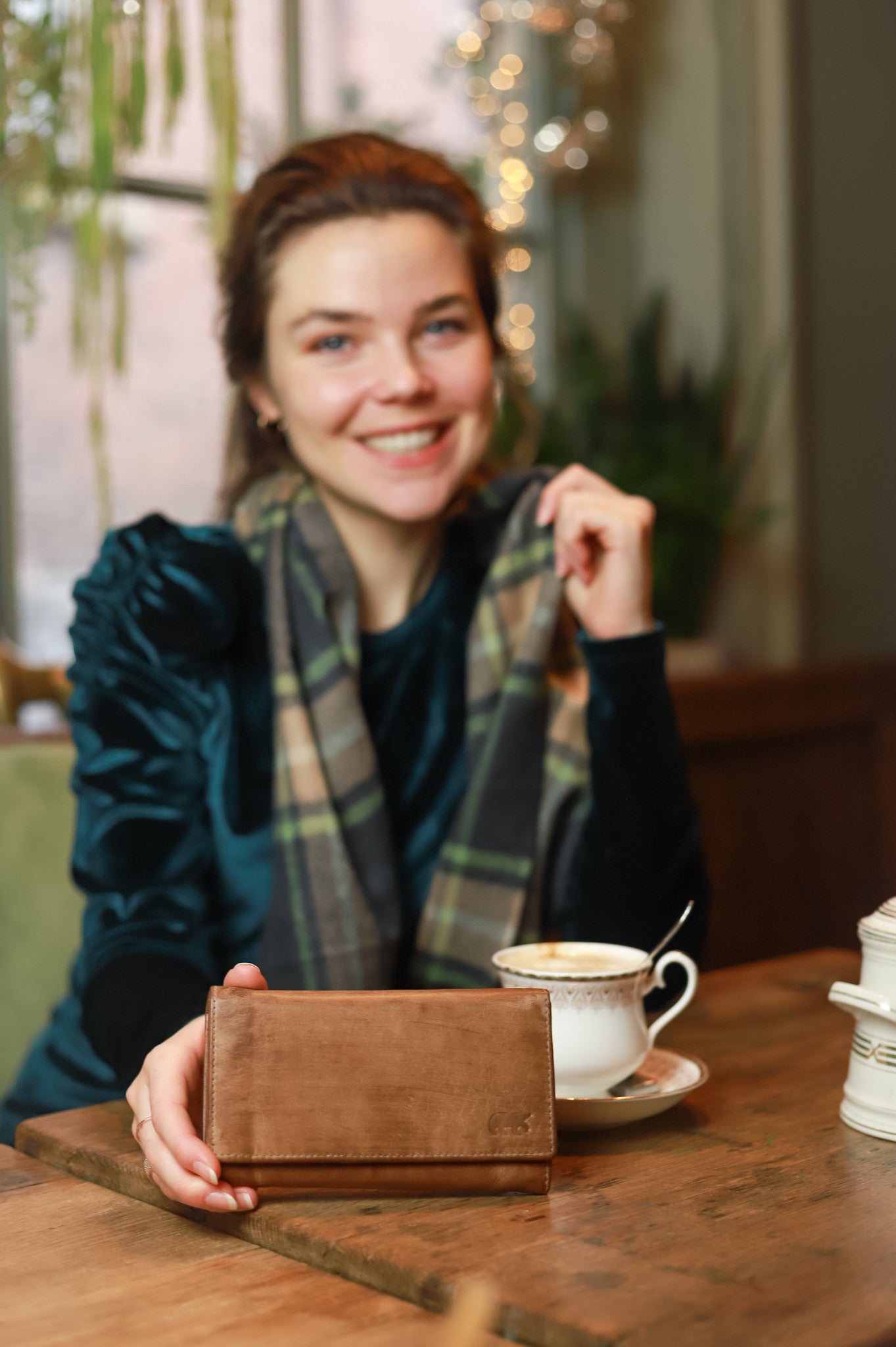 Wickelgeldbörse 'Sweety' XL schwarz - CP 6041