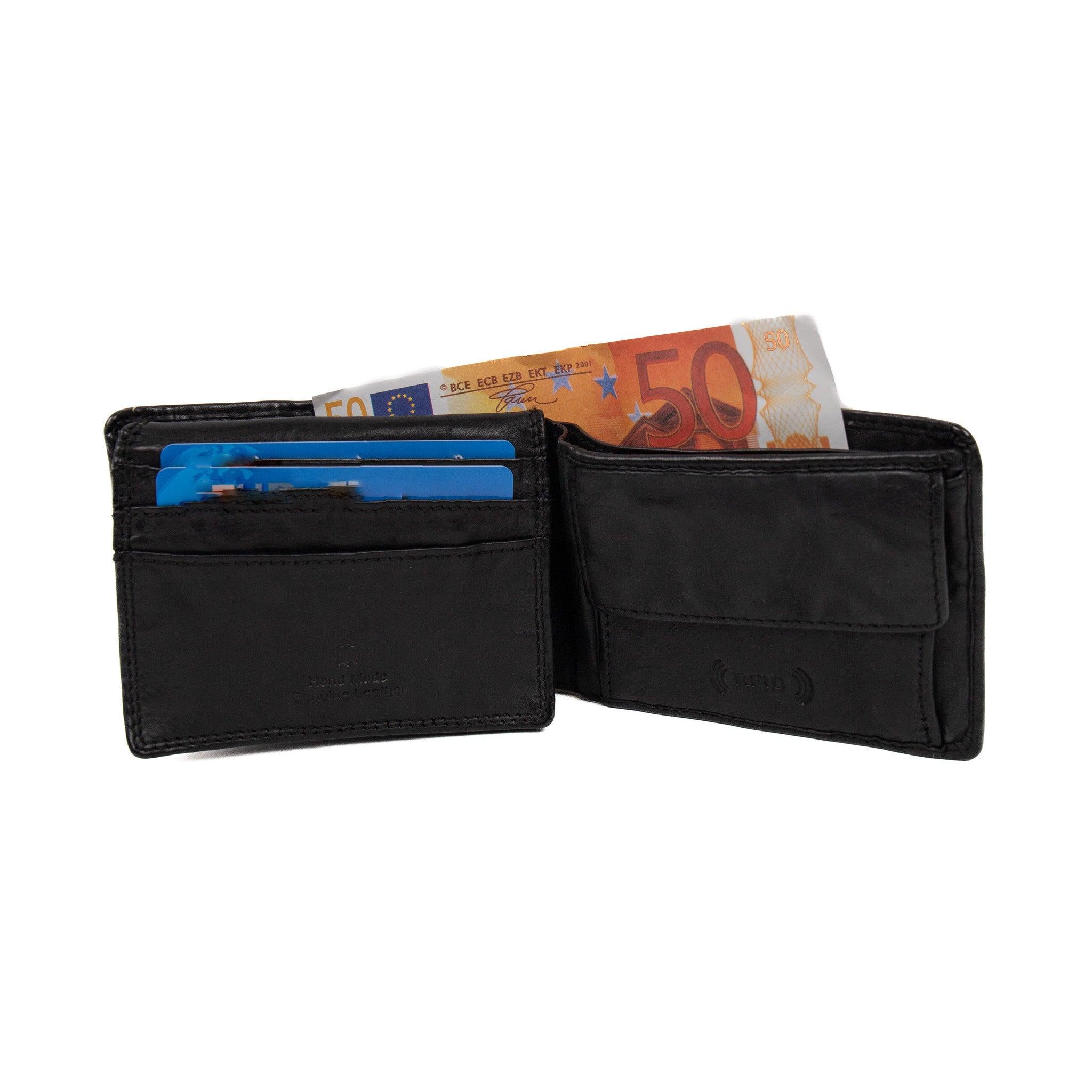 Brieftasche 'Joep' schwarz - CL 18839