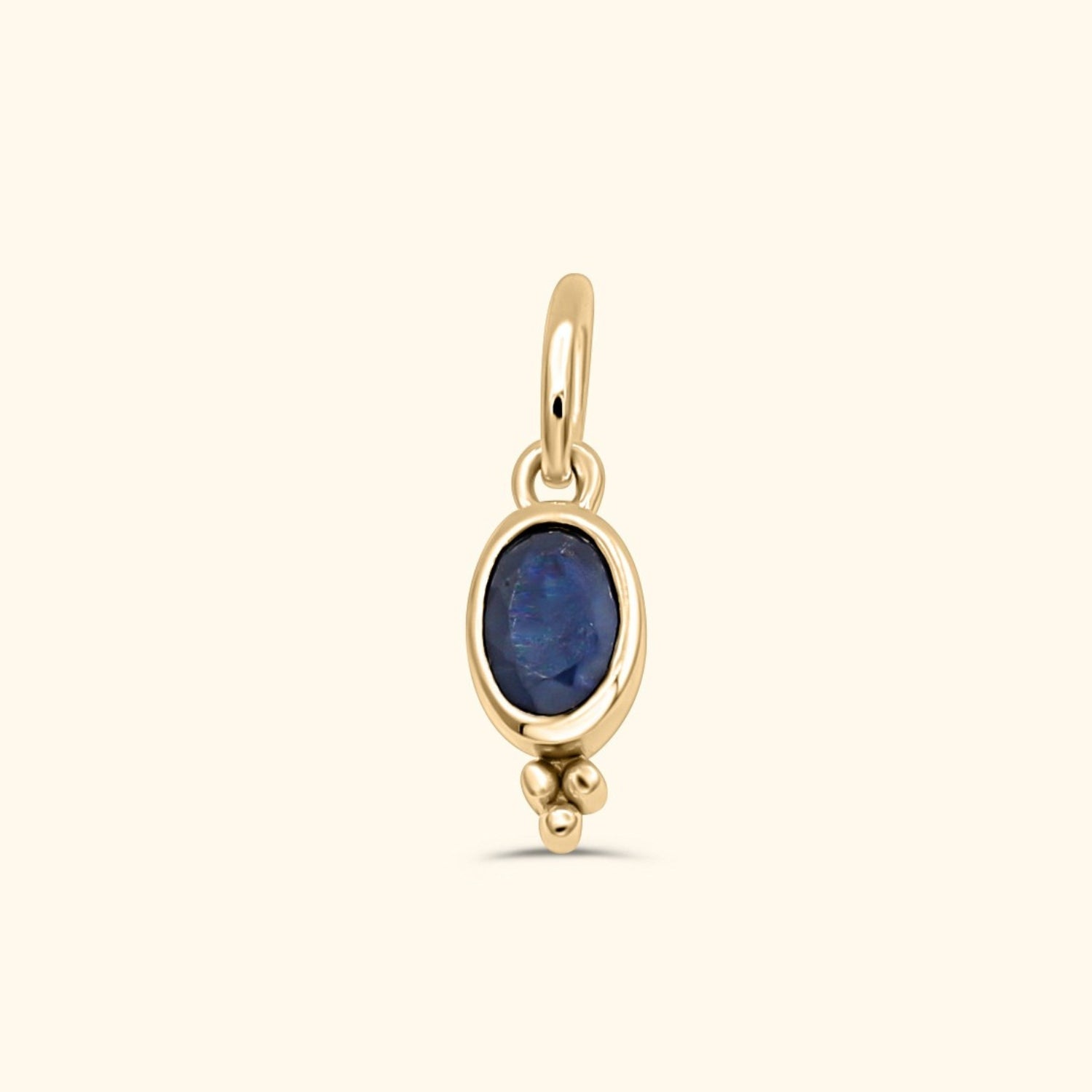 Birthstone Hanger | Gold plated brass
