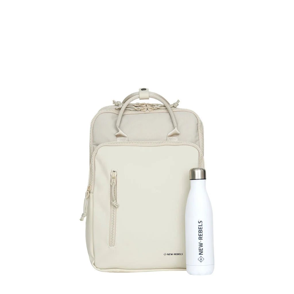 Wasserabweisender Rucksack 'Milwaukee' 2.0 Beige