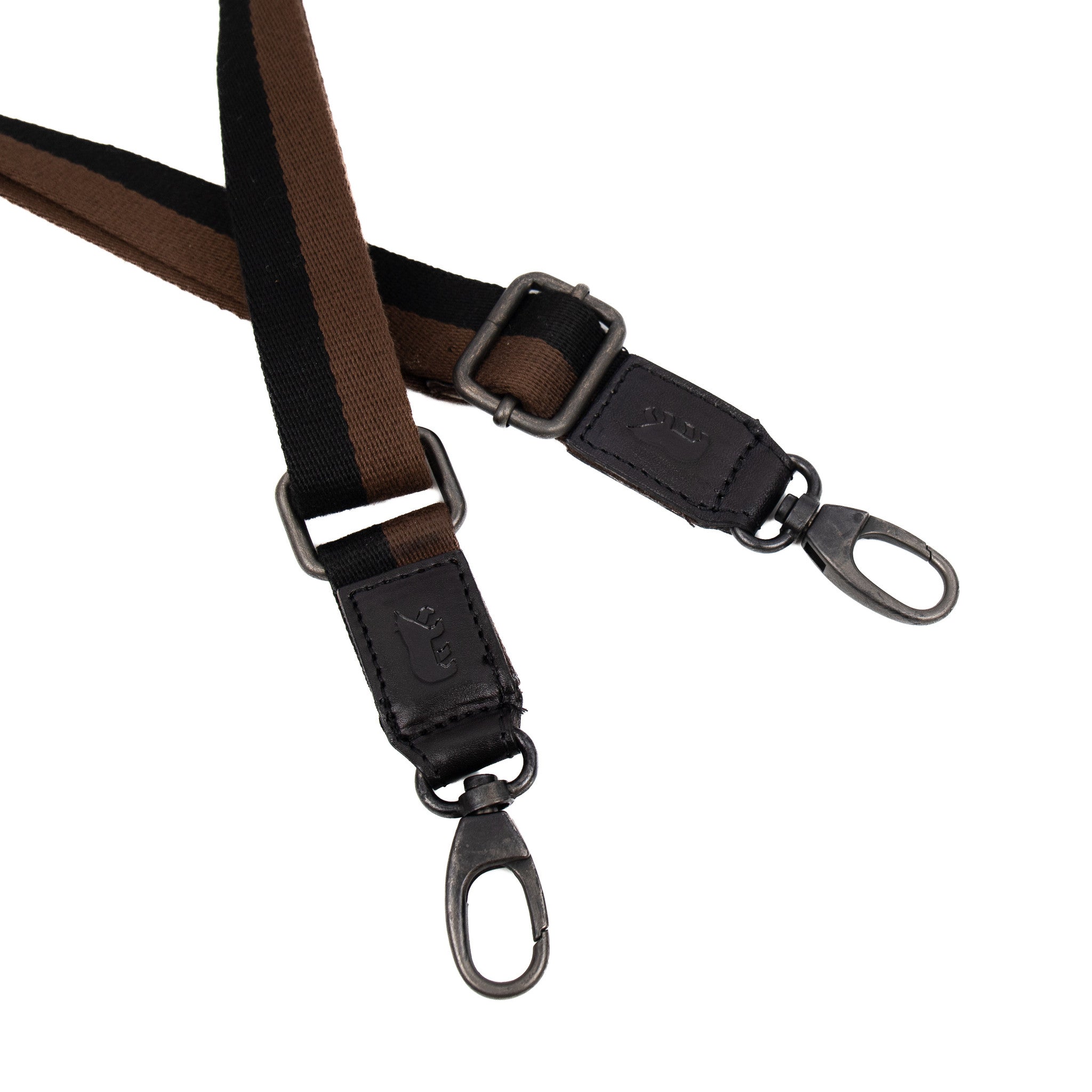 Bag Strap 'Micky' Braun/Schwarz