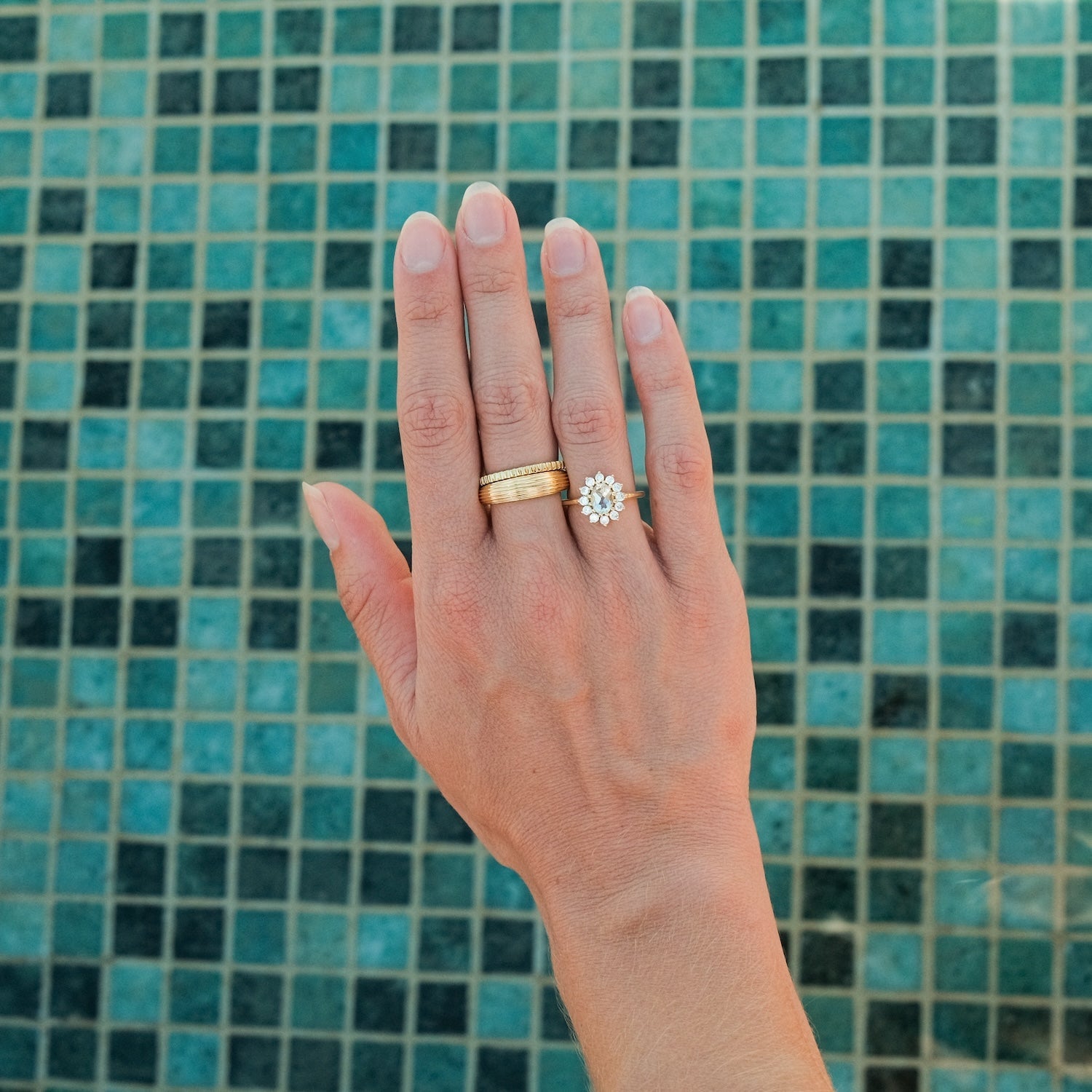 Eternity Disc Ring | 9K