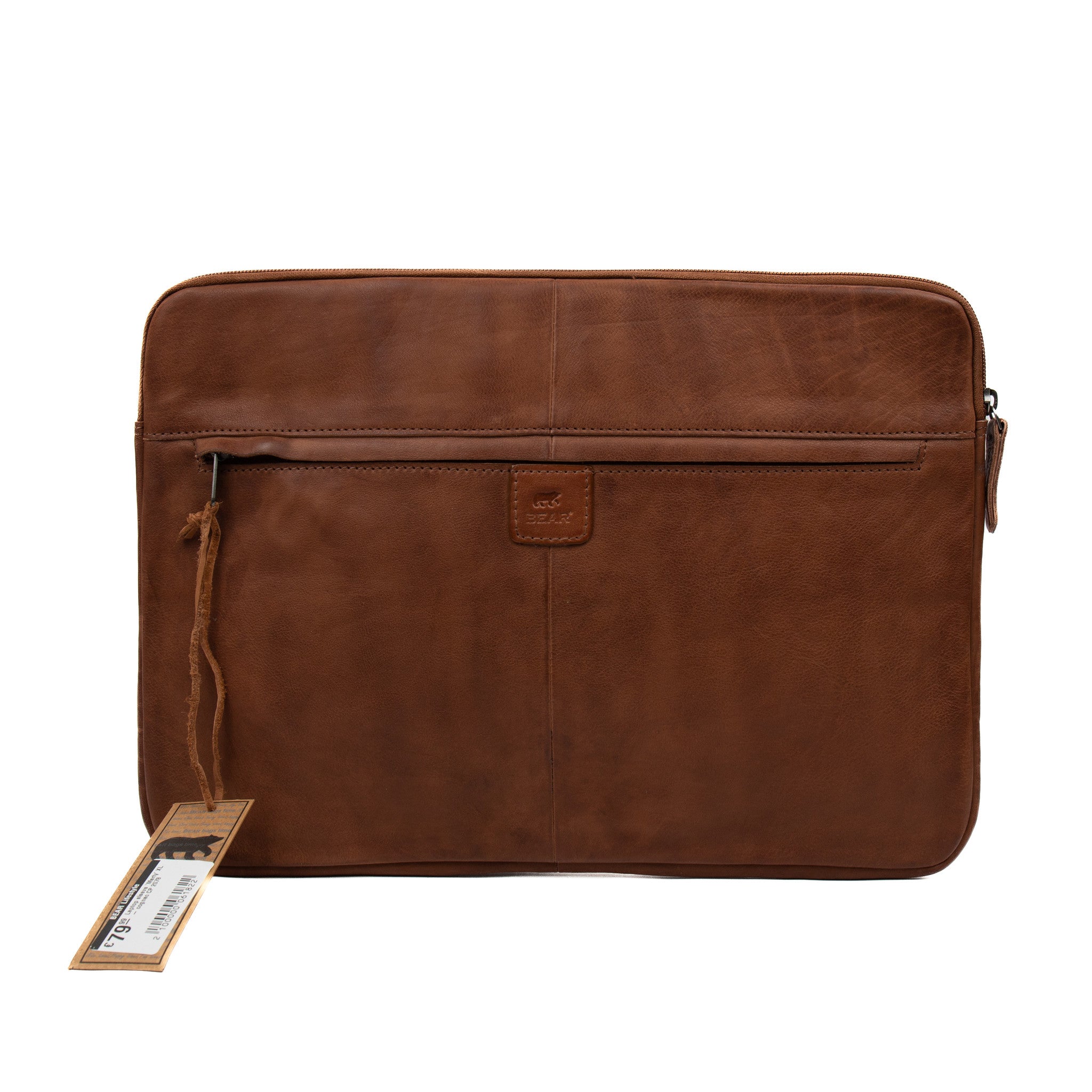 Laptophülle 'Marty' XL cognac - CP 2078