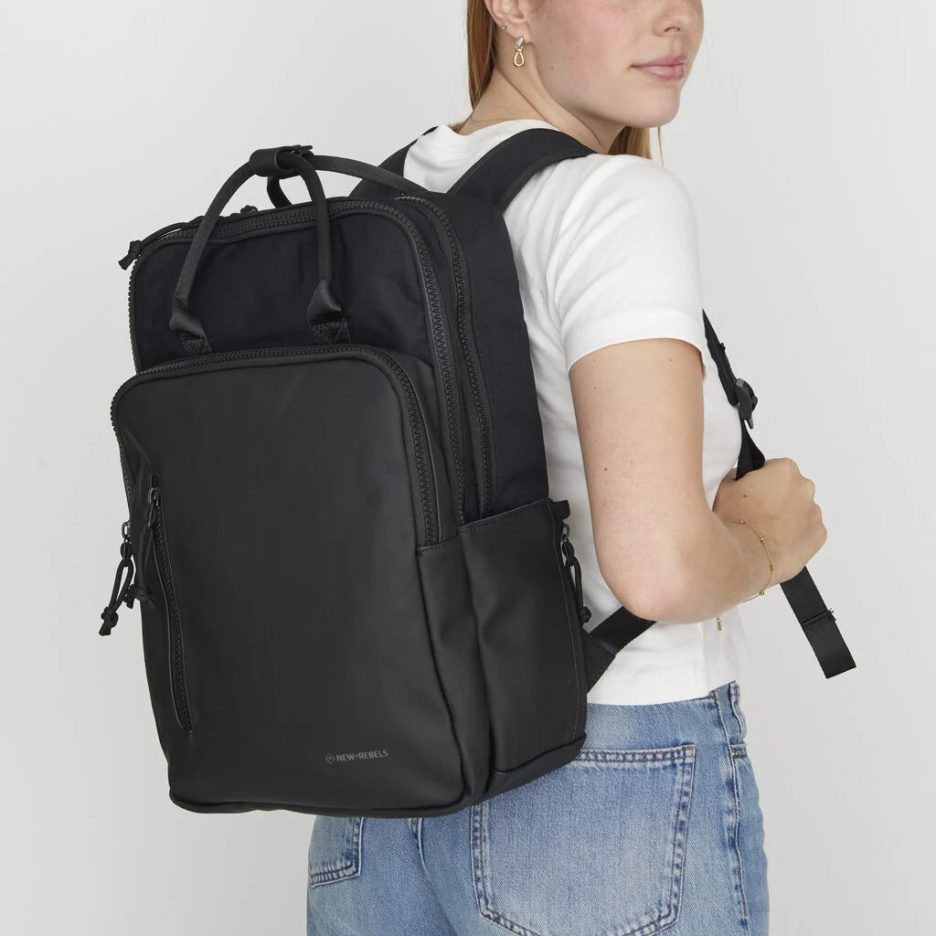 Wasserabweisender Rucksack 'Milwaukee' 2.0 Schwarz