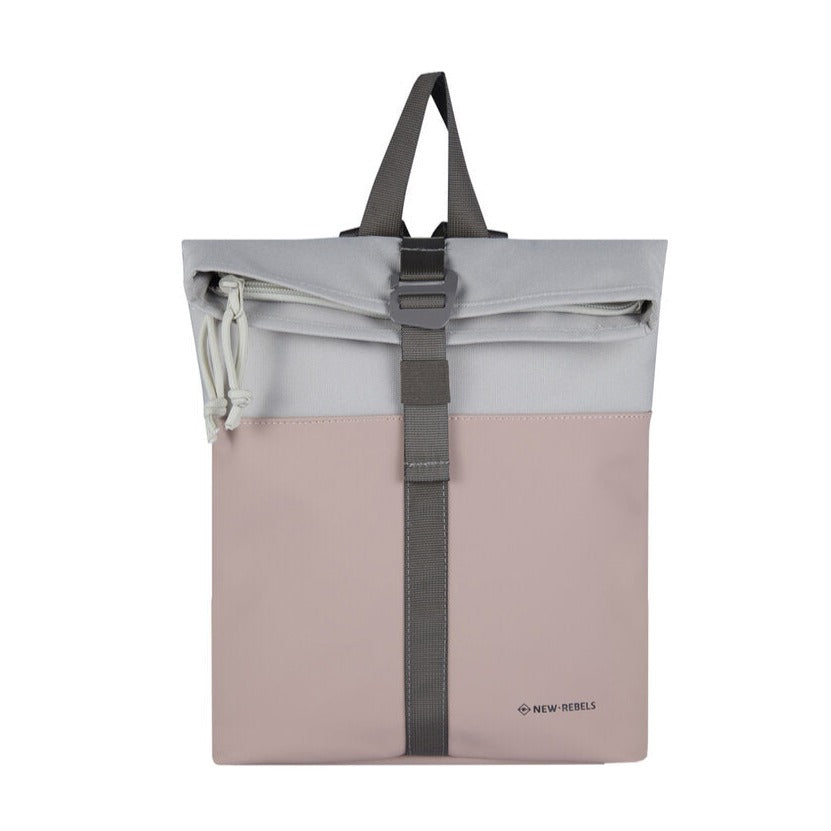 Wasserabweisender Rucksack 'Mart' mini 9L Rosa/Beige