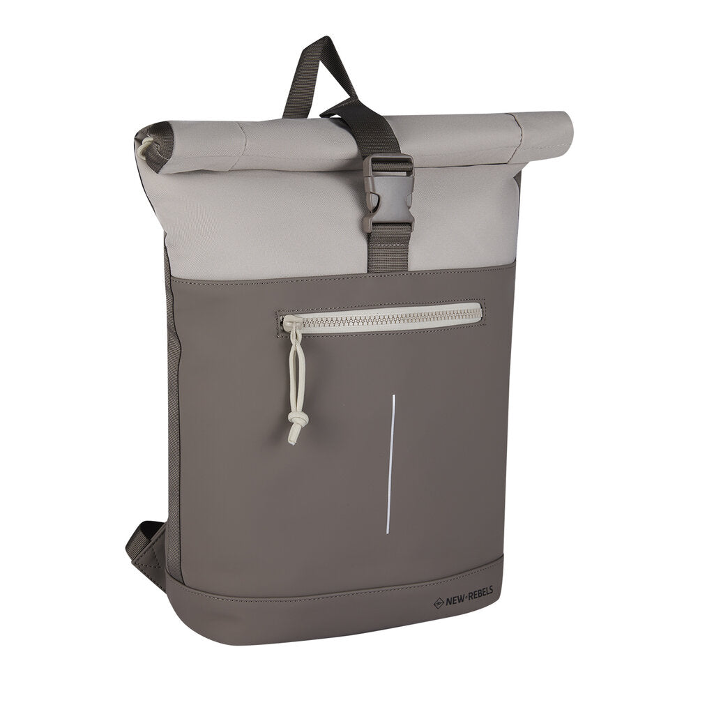 Wasserabweisender Rucksack 'Mart' Taupe/Beige 16L