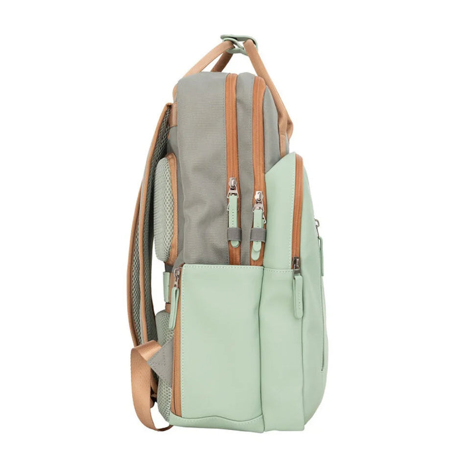 Ferron - Wasserabweisender Rucksack 'Milwaukee' 20L Sage Green