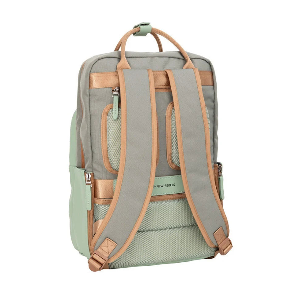 Ferron - Wasserabweisender Rucksack 'Milwaukee' 20L Sage Green