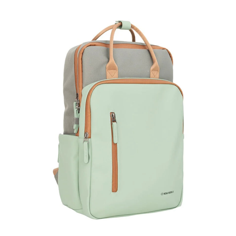 Ferron - Wasserabweisender Rucksack 'Milwaukee' 20L Sage Green