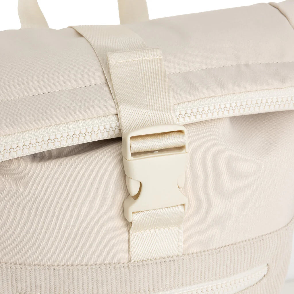 Ribbi - Rollrucksack 'New York' Beige 17–21L