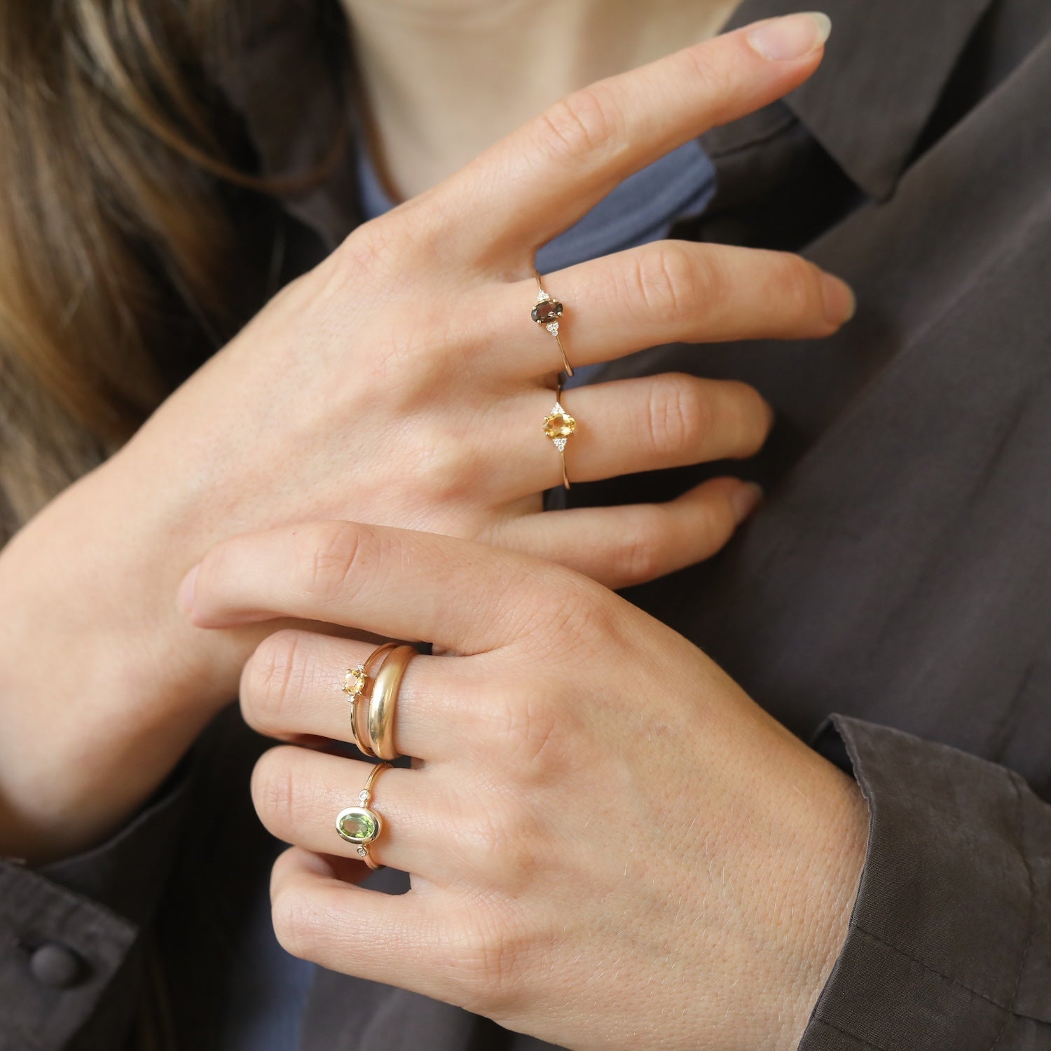 Tanja Smoky ring | 9K