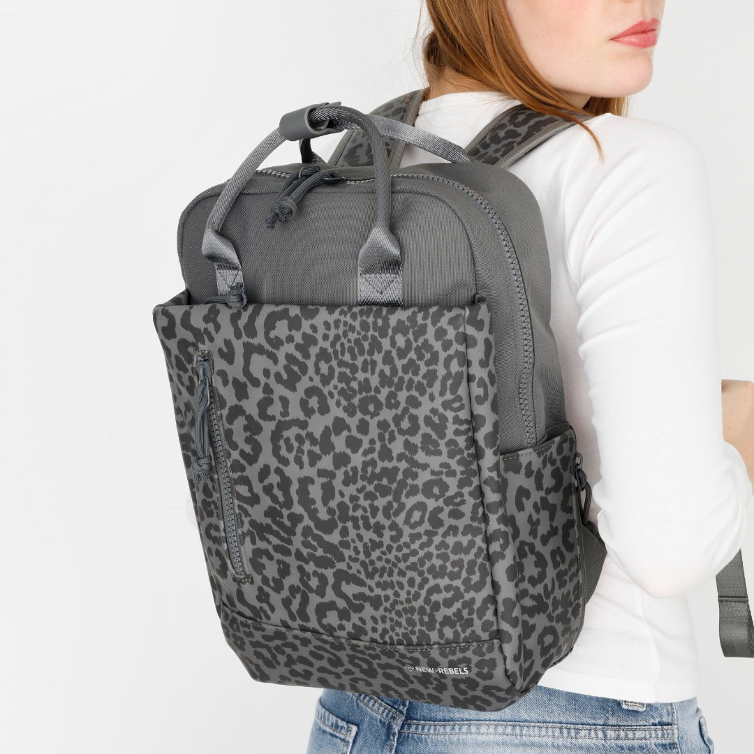 Urban Leopard – Wasserabweisender Rucksack 'Miami' 10L Grau