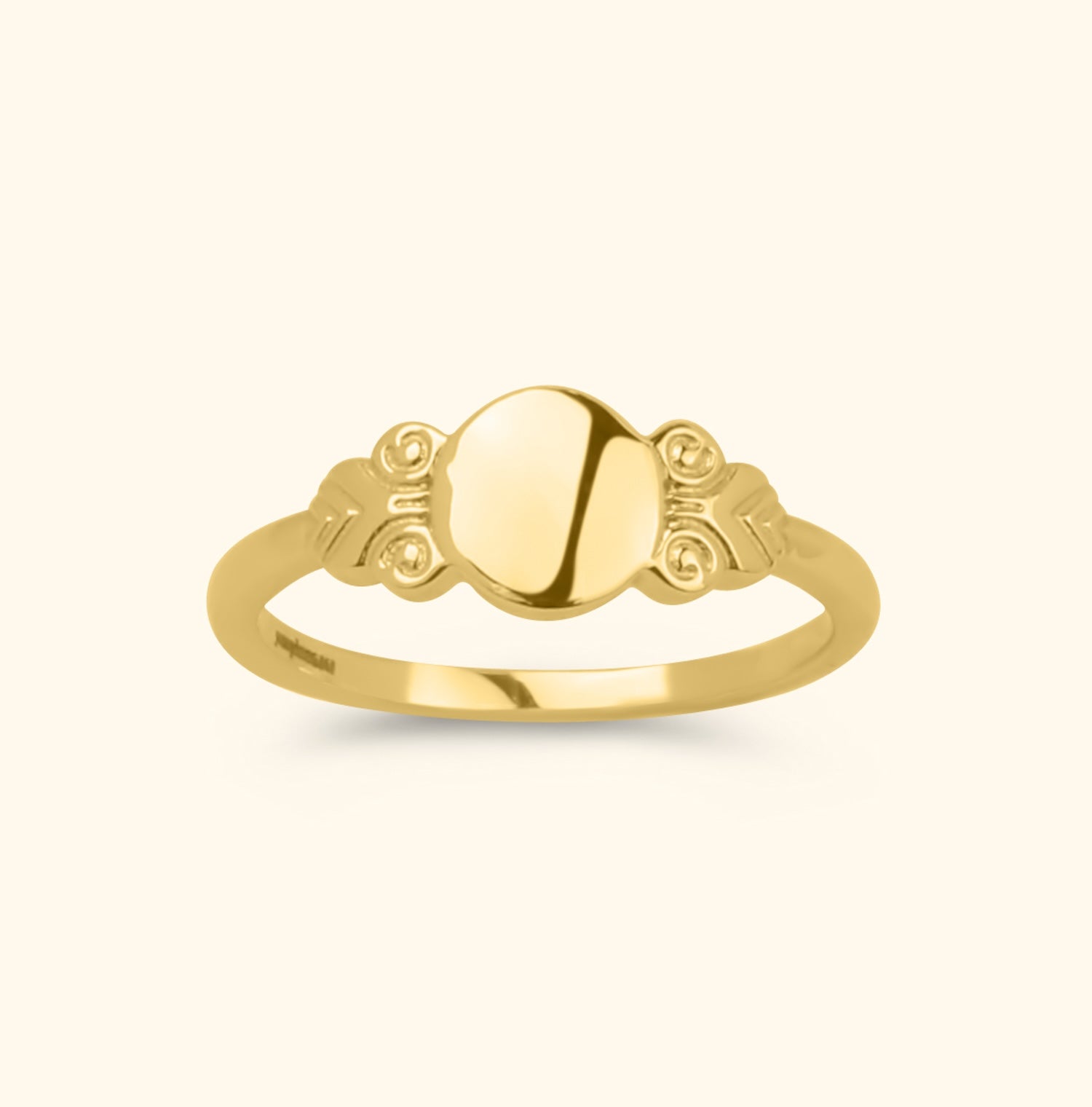 Bohemian Signet Ring | 14K Gold