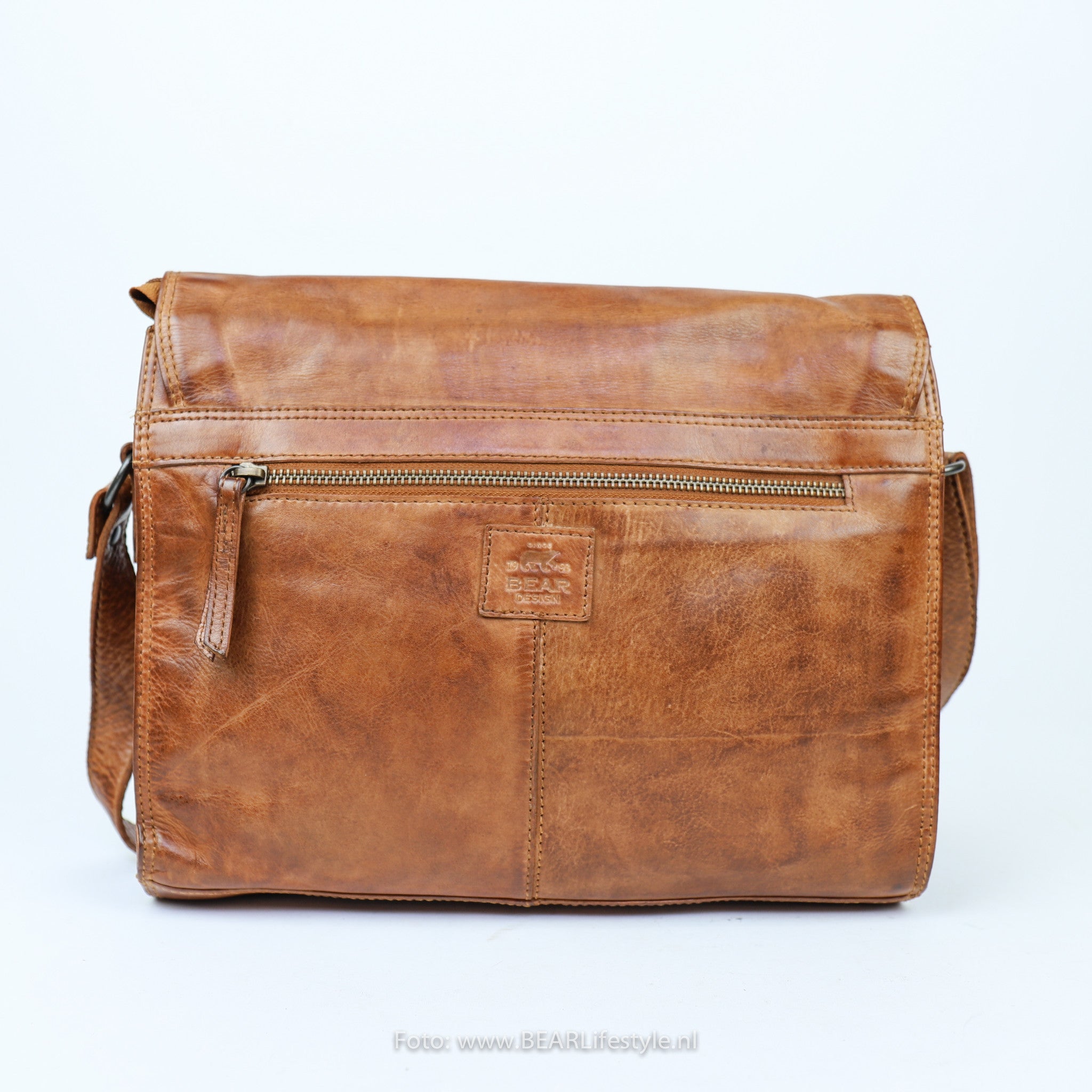 Umhängetasche 'Hanna' cognac - CL 40027