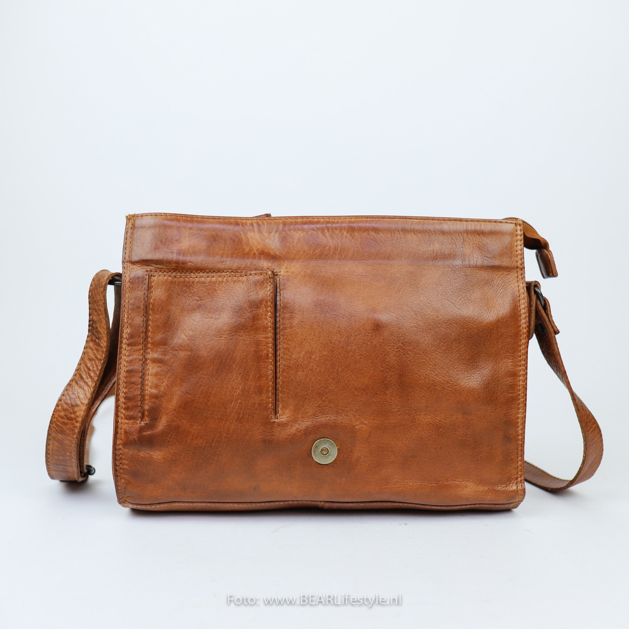 Umhängetasche 'Hanna' cognac - CL 40027