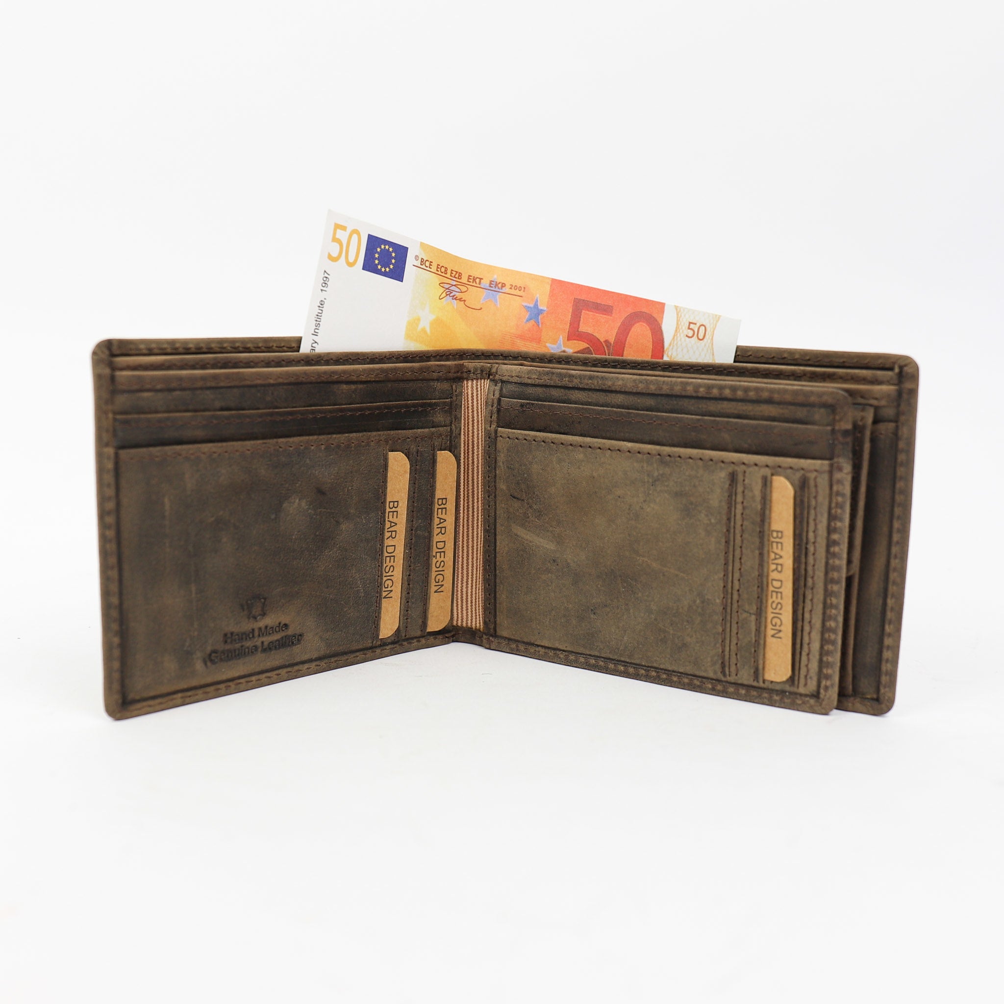 Brieftasche 'Floris' braun - HD 2749