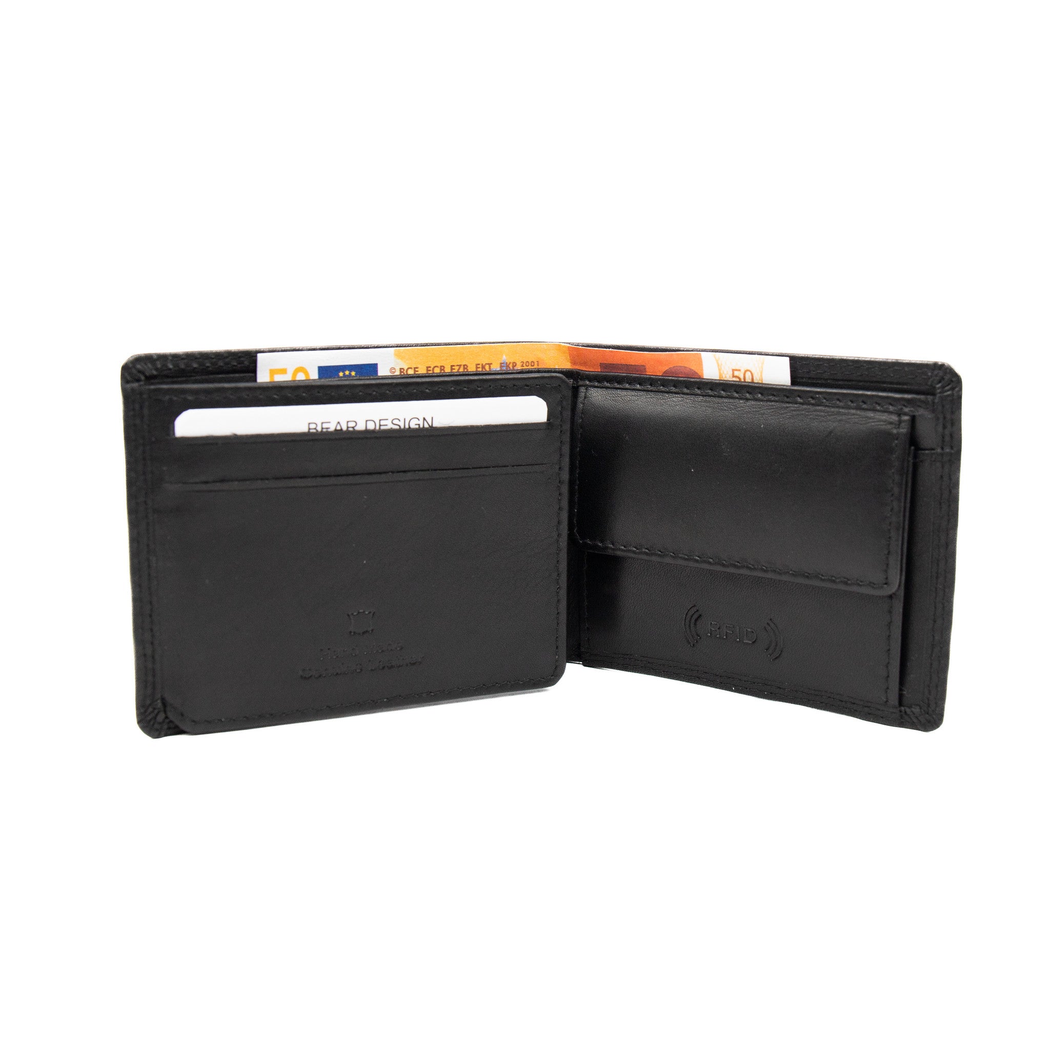 Brieftasche 'Lucas' schwarz - M 9075