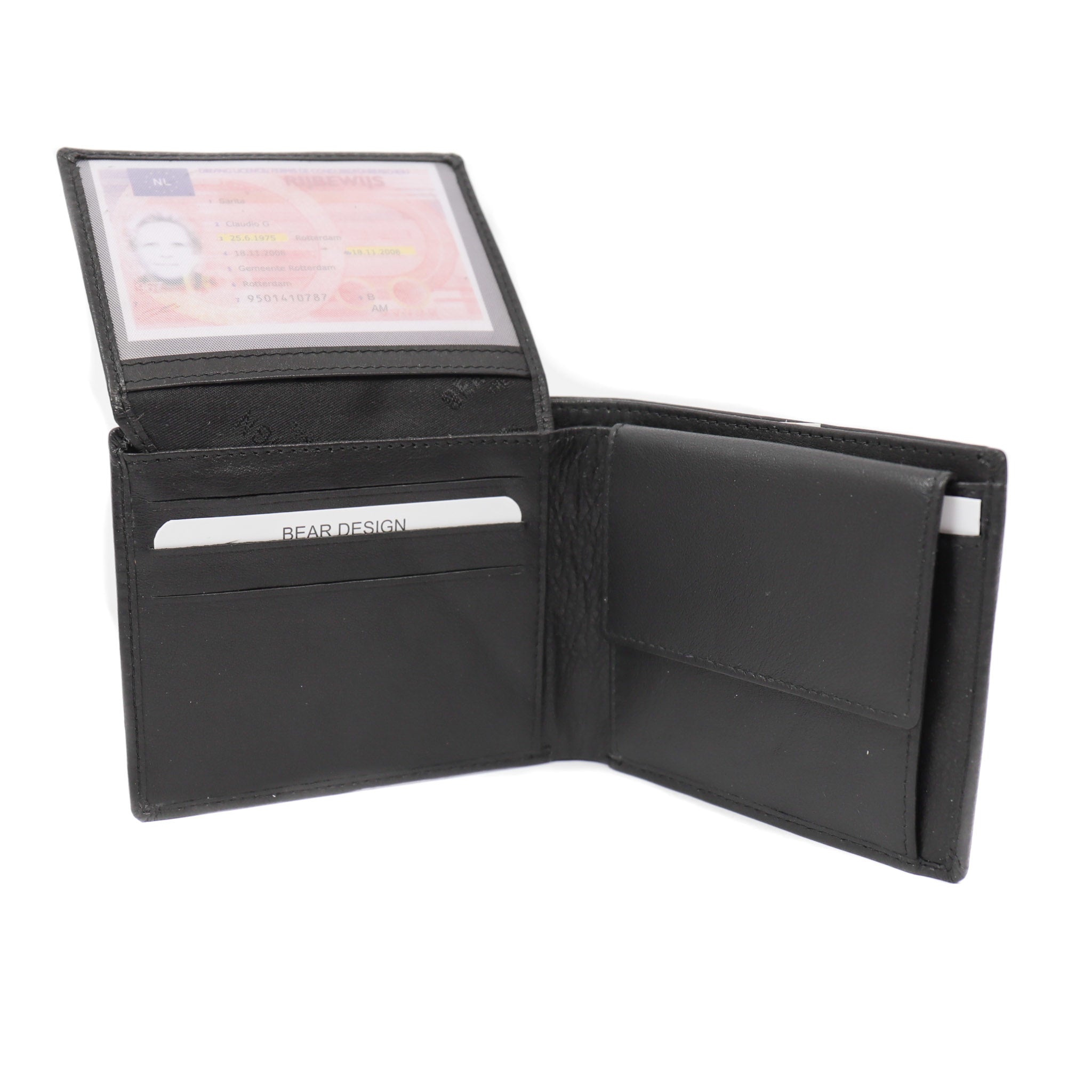 Brieftasche 'Max' schwarz - FR 9665