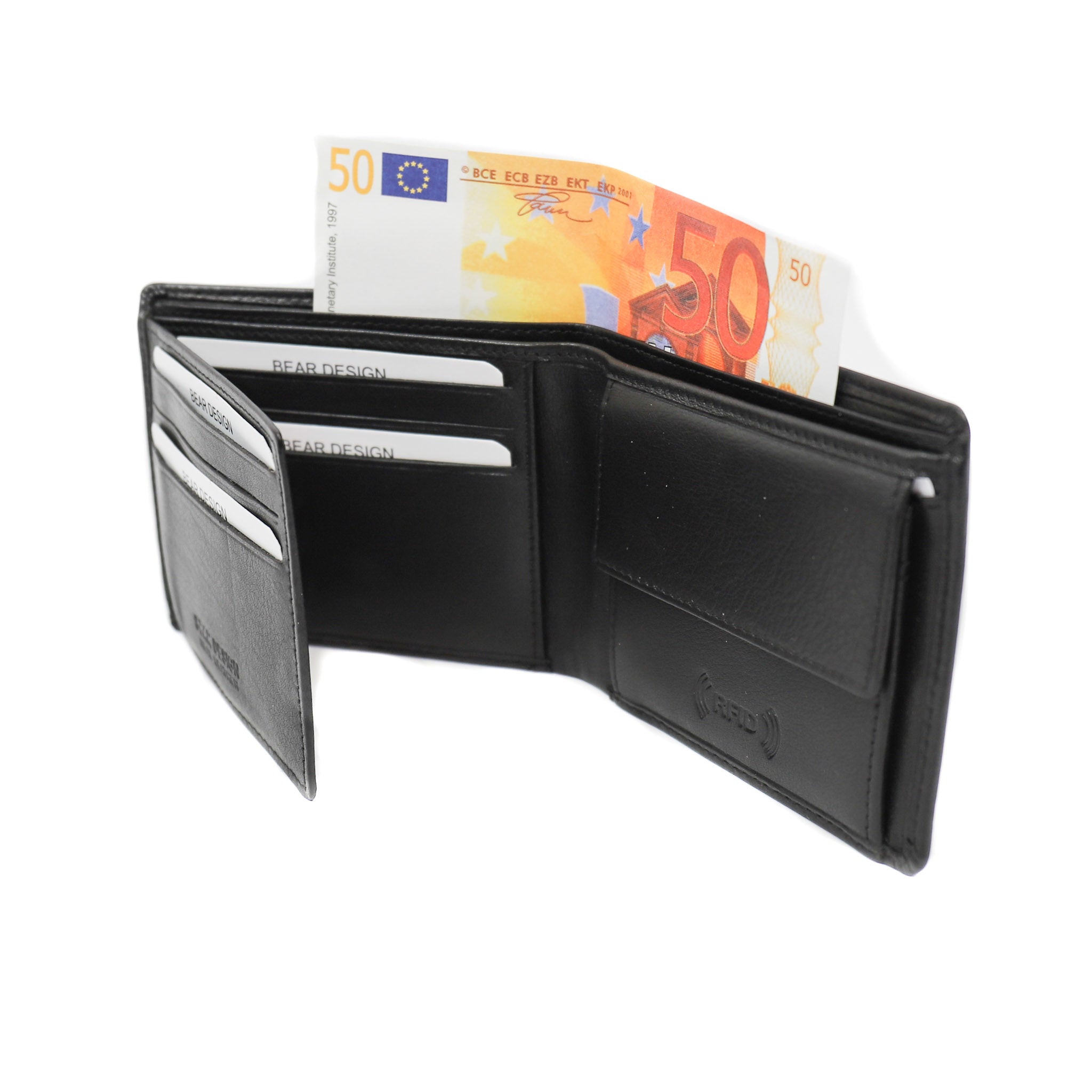 Brieftasche 'Tom' schwarz - FR 8731