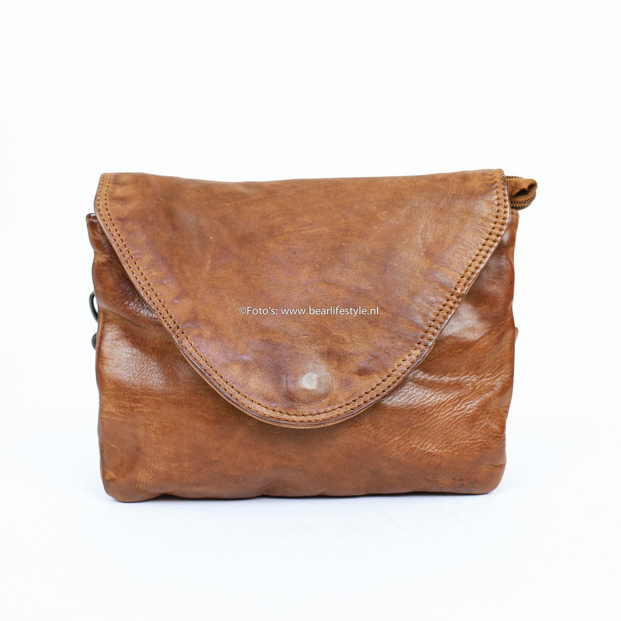 Umschlagtasche 'Mai' Cognac - CL 36810