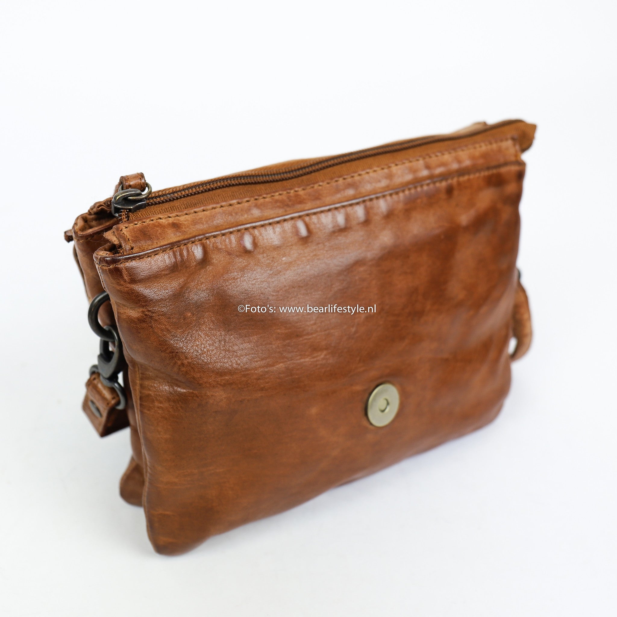 Umschlagtasche 'Mai' Cognac - CL 36810