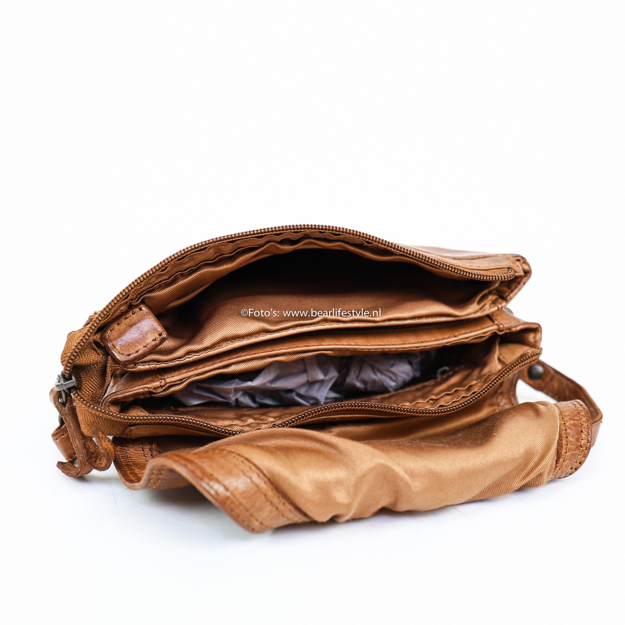 Umschlagtasche 'Mai' Cognac - CL 36810