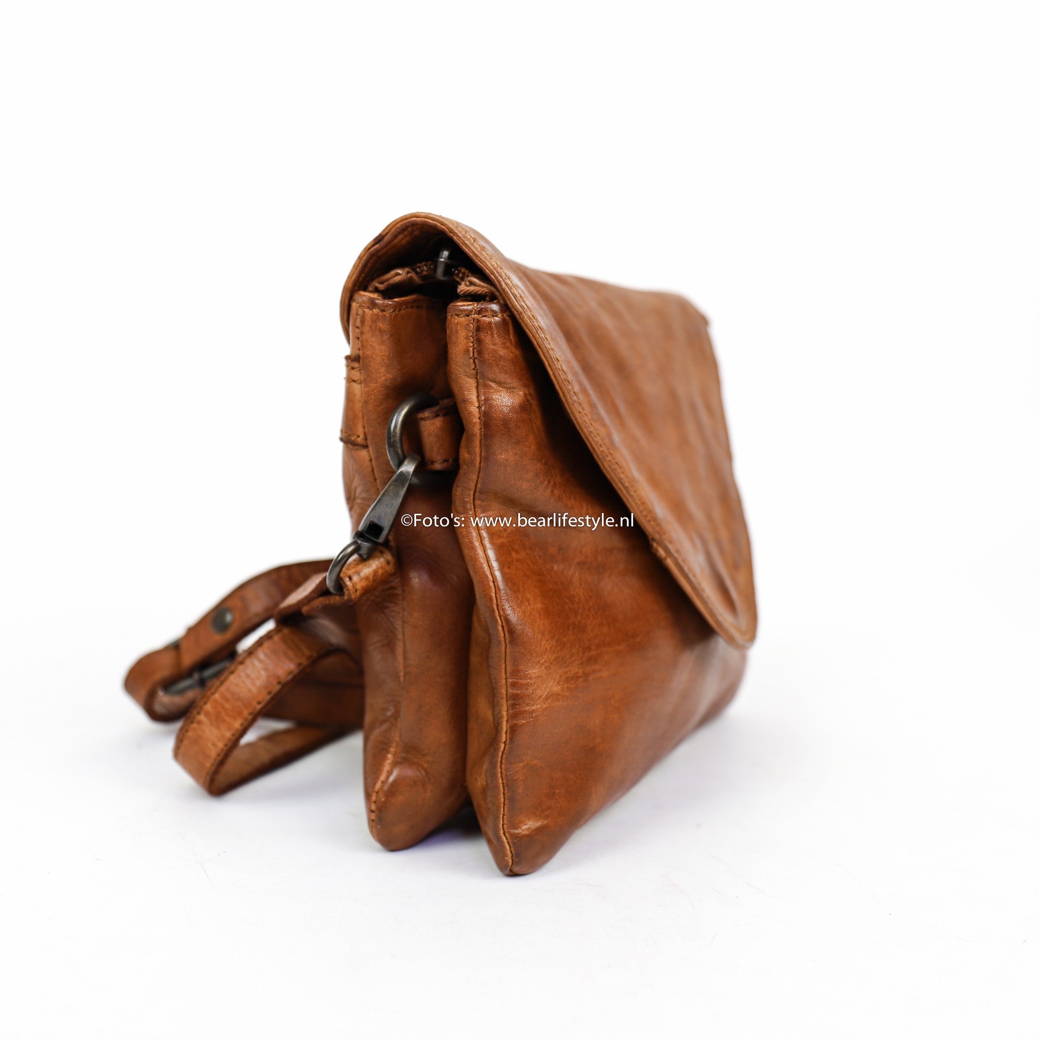 Umschlagtasche 'Mai' Cognac - CL 36810