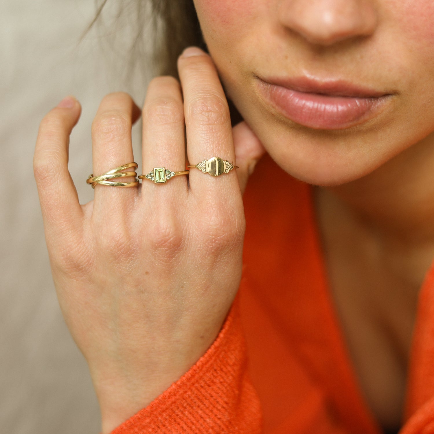 Vintage Peridot-Ring